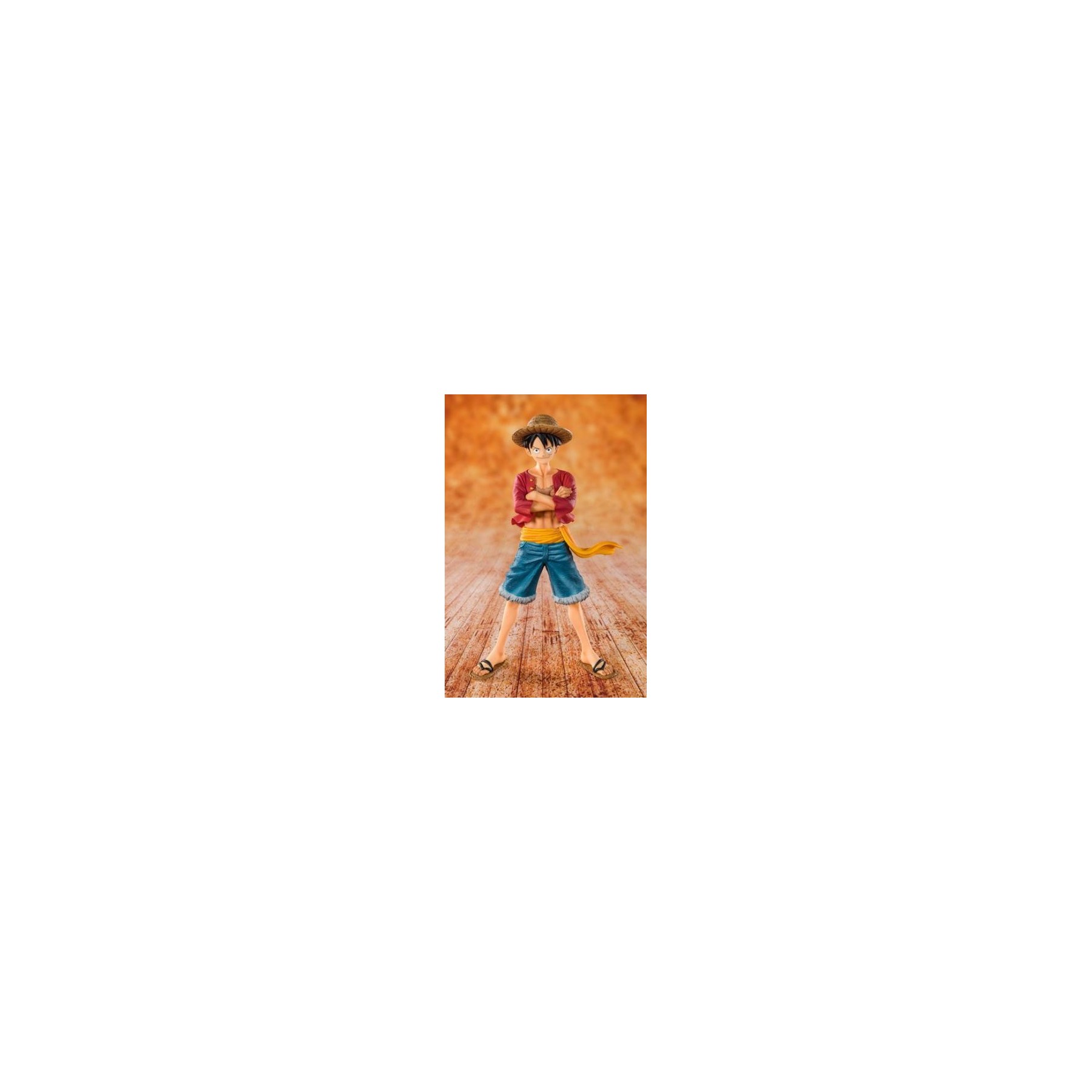 ST One Piece FigZERO: Straw Hat Luffy 14cm