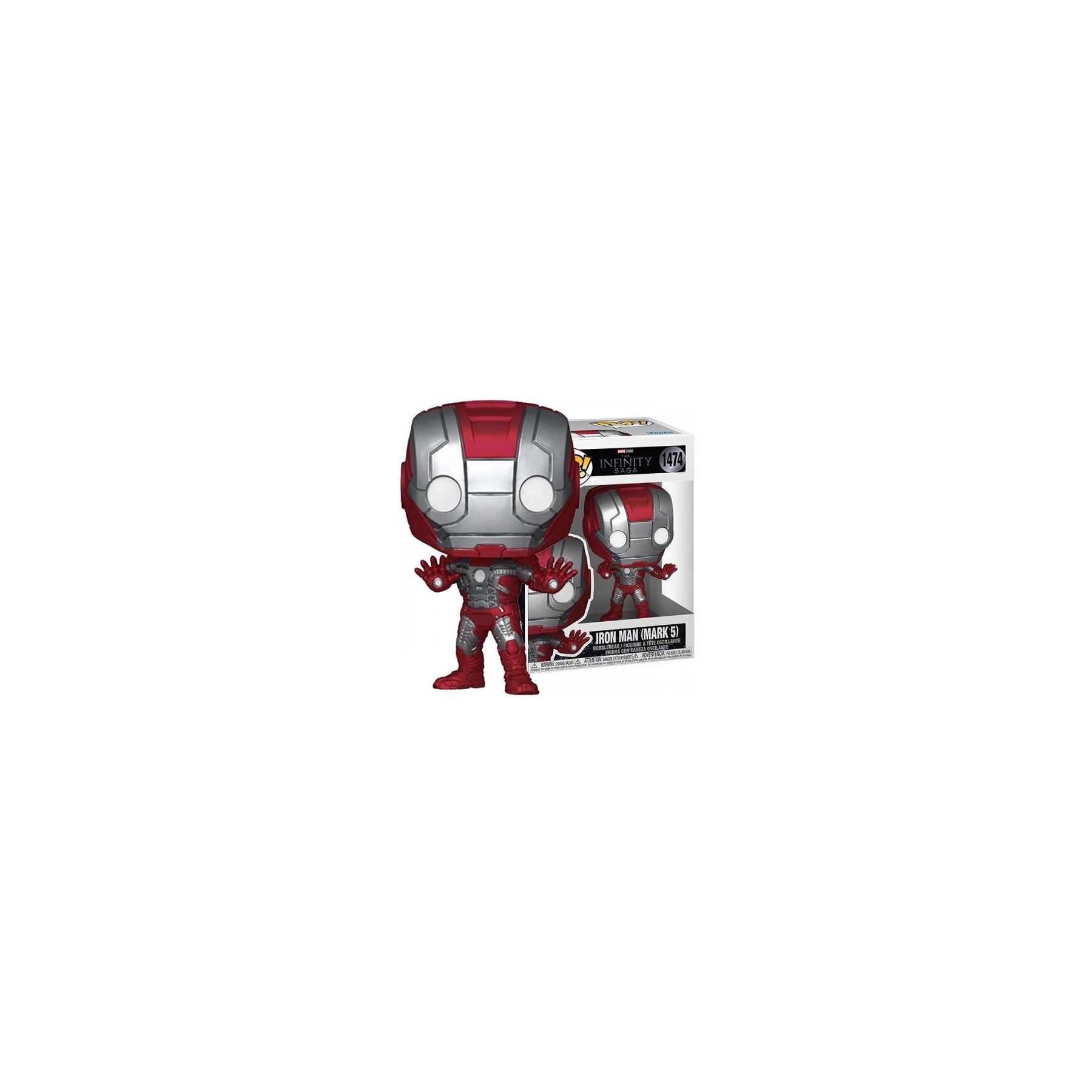 Funko POP! Marvel Infinity Saga: Iron Man (Mark 5) (1474)