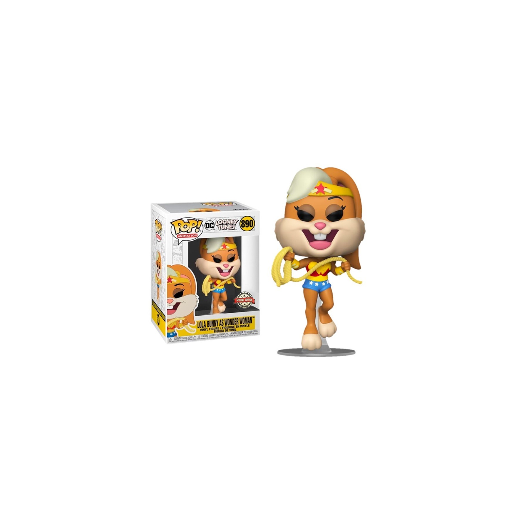 Funko Pop Looney Tunes Lola Version Wonder Woman Exclusivo 5