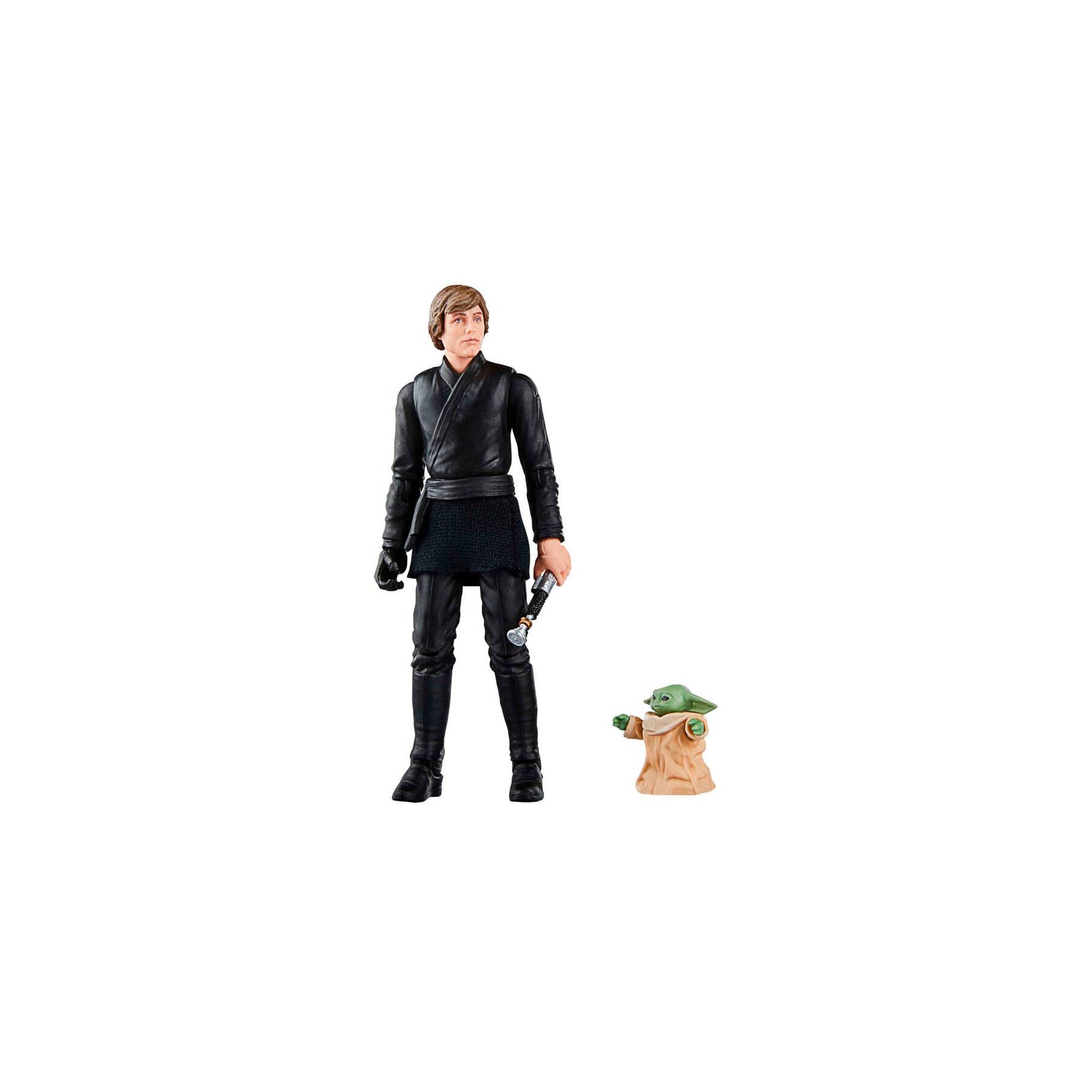 Figuras Luke Skywalker & Grogu El Libro de Boba Fett Star Wars 9,5cm