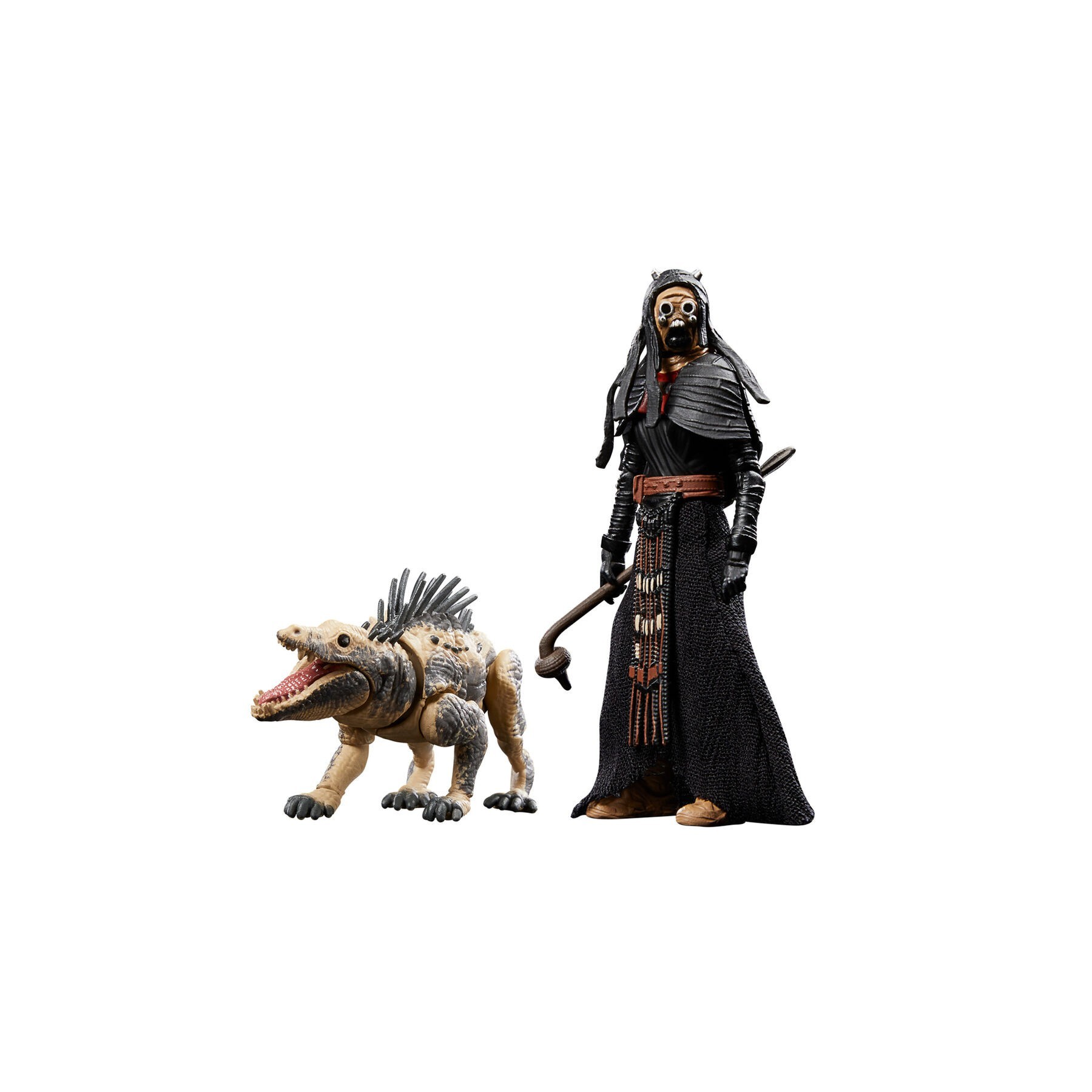 Figuras Tusken Warrior & Massiff El Libro de Boba Fett Star Wars 9,5cm