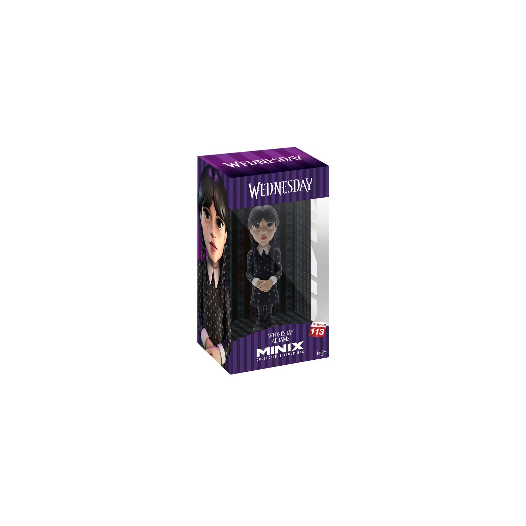 Figura Minix Miercoles Addams Wednesday 12cm