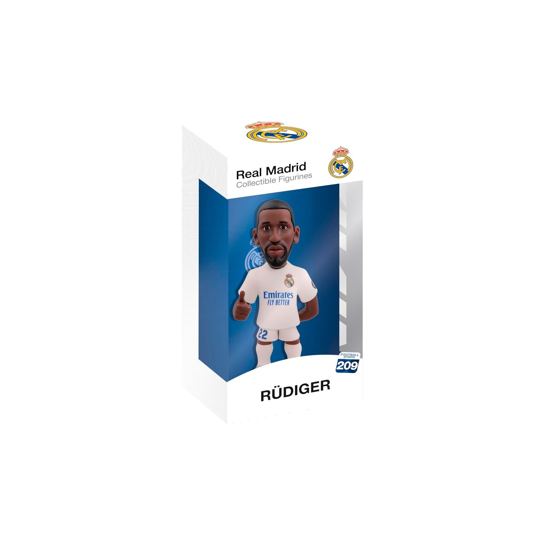 Figura Minix Antonio Rudiger Real Madrid 12cm