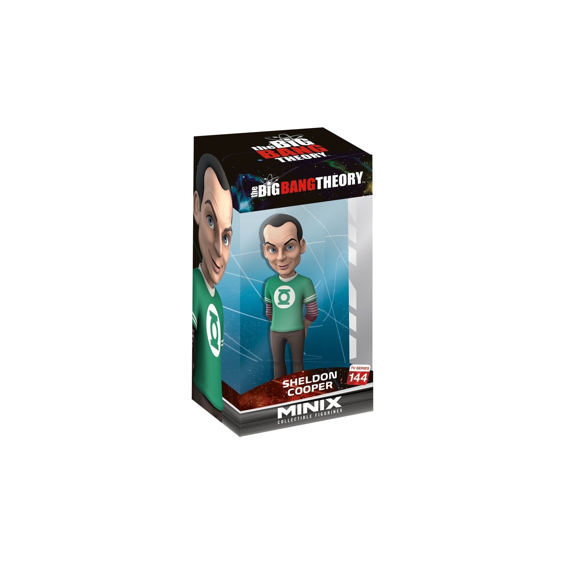 Figura Minix Sheldon Cooper Big Bang Theory 12cm