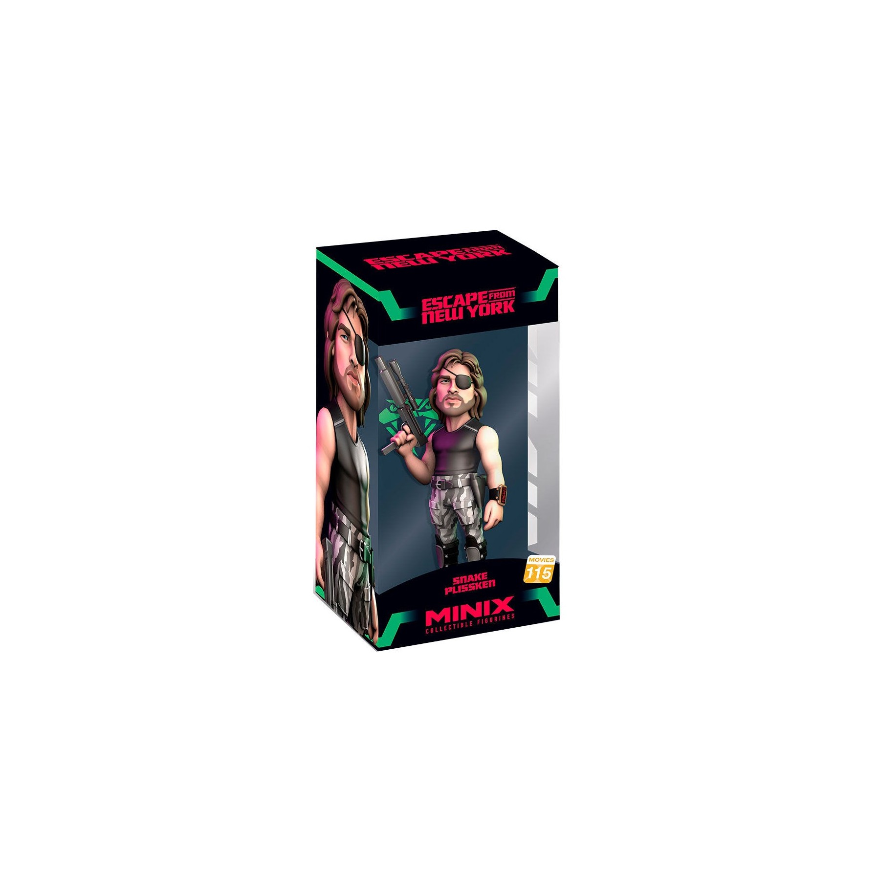Figura Minix Snake Plissken Escape From New York 12cm