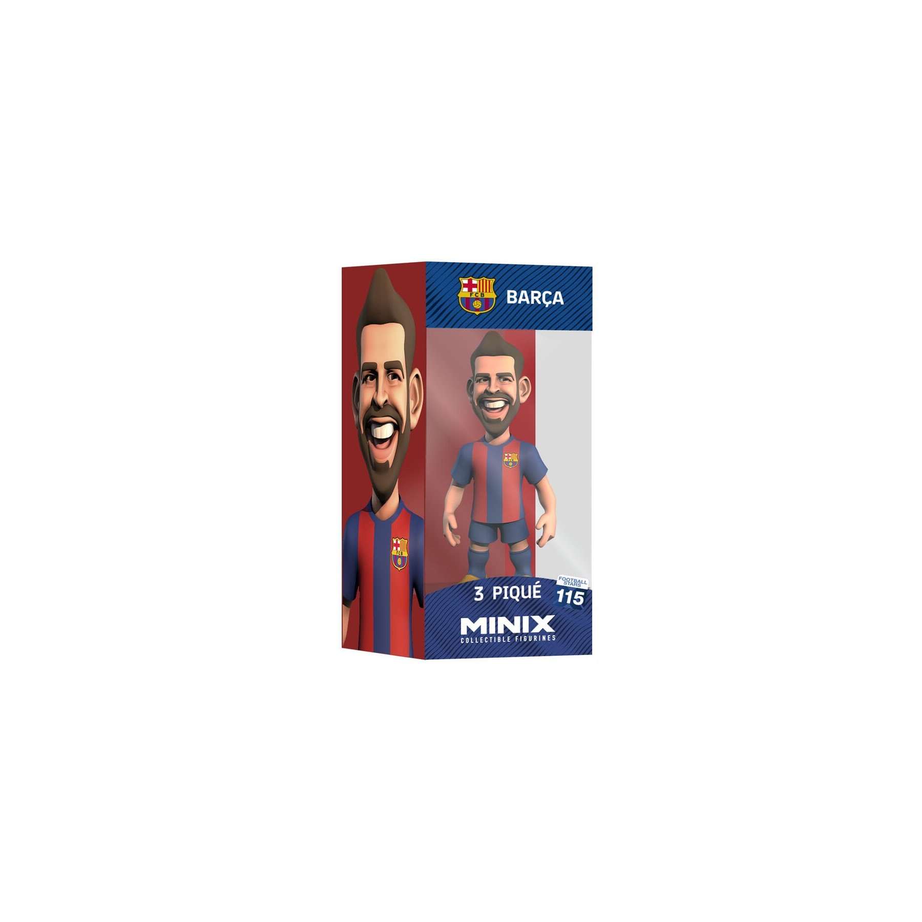 Figura Minix Gerard Pique FC Barcelona 12cm