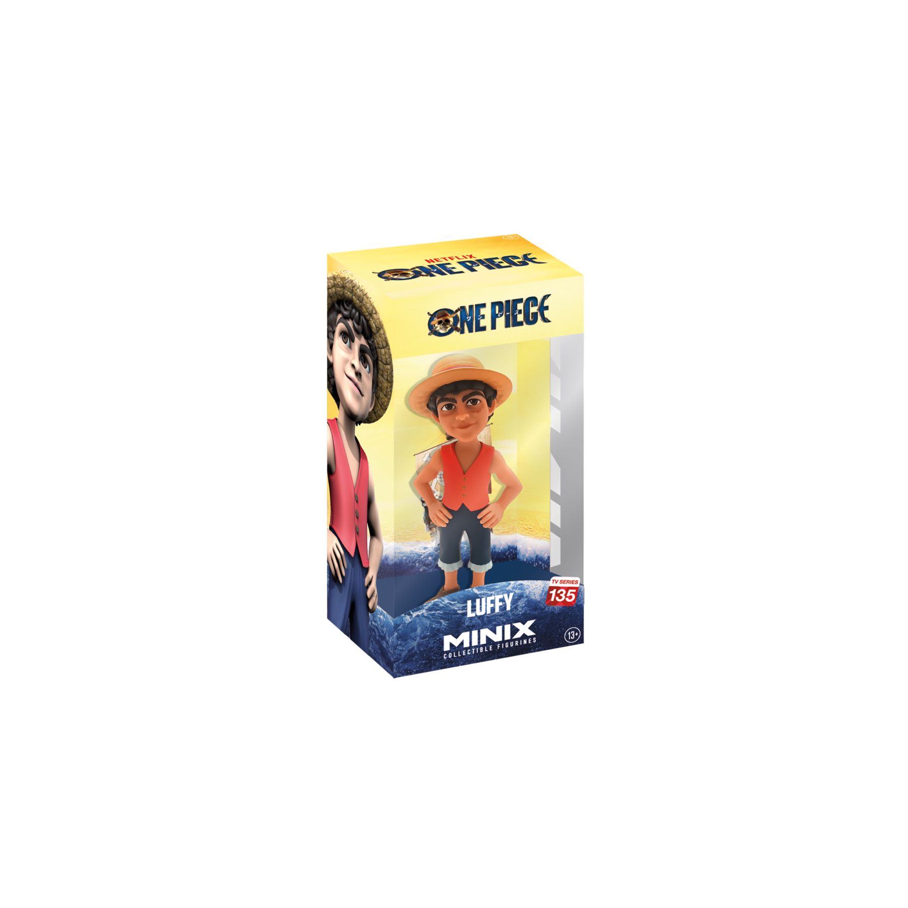 Figura Minix Monkey D Luffy One Piece 12cm