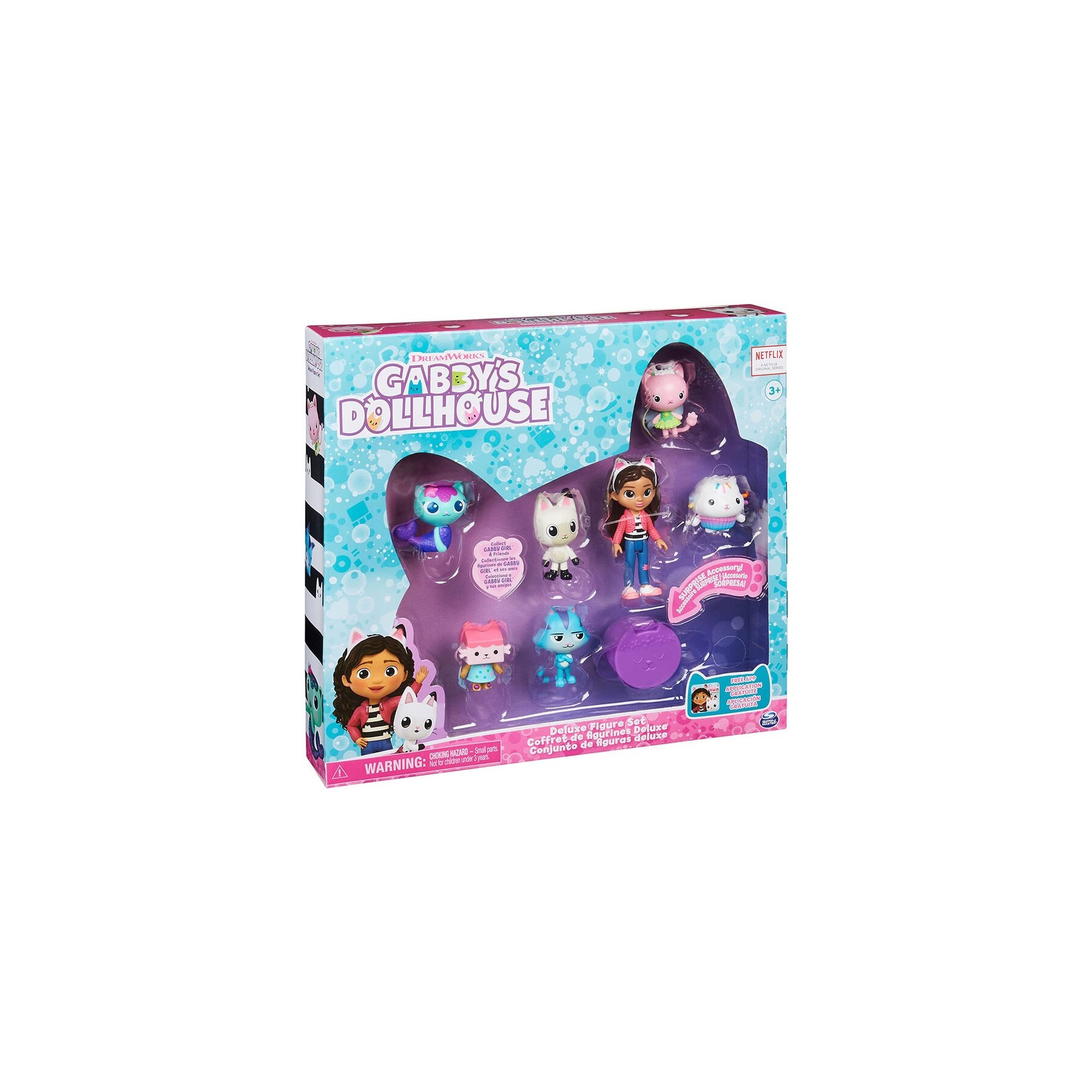 Blister figuras La Casa de Muñecas de Gabby