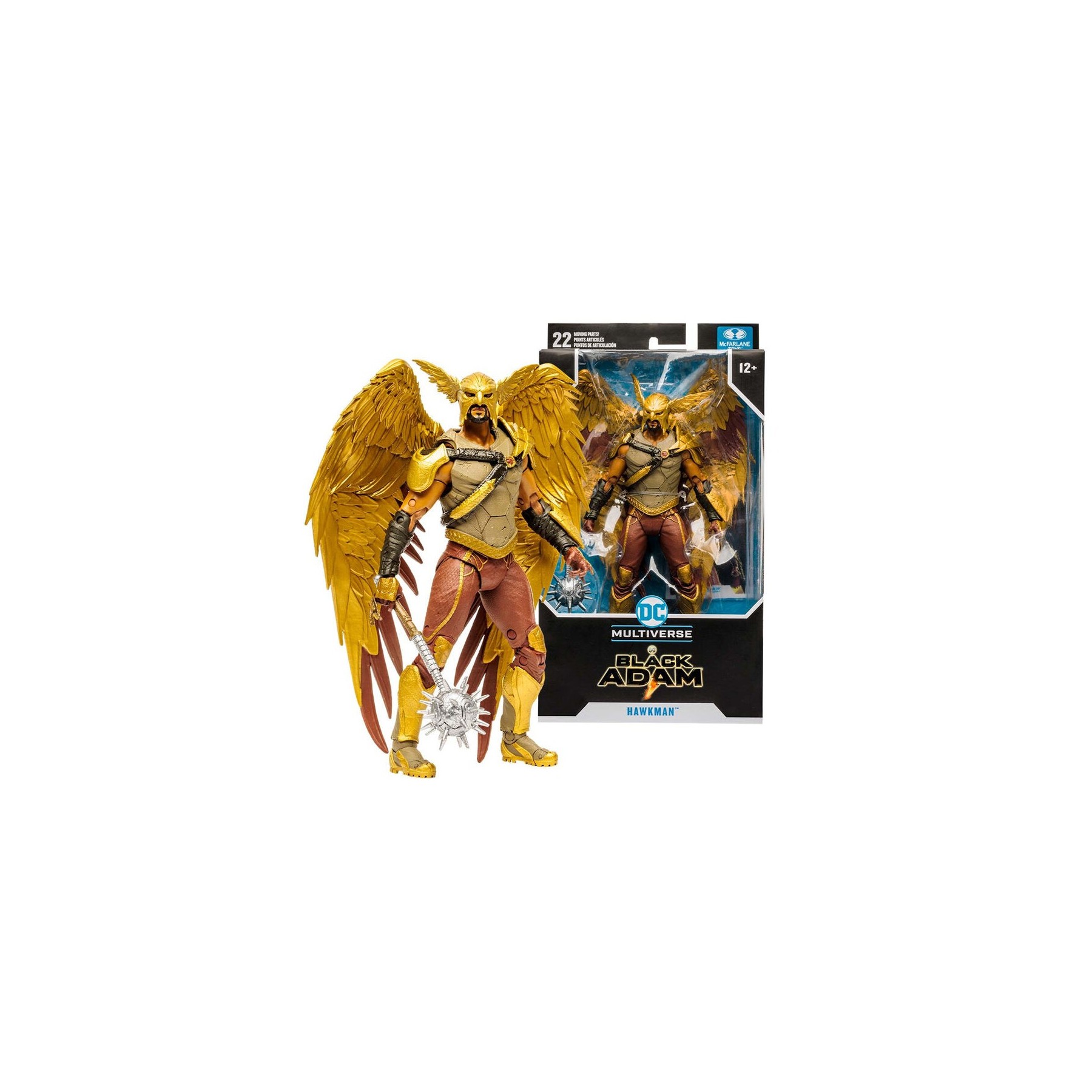 Figura Hawkman Black Adam Multiverse DC Comics 17cm
