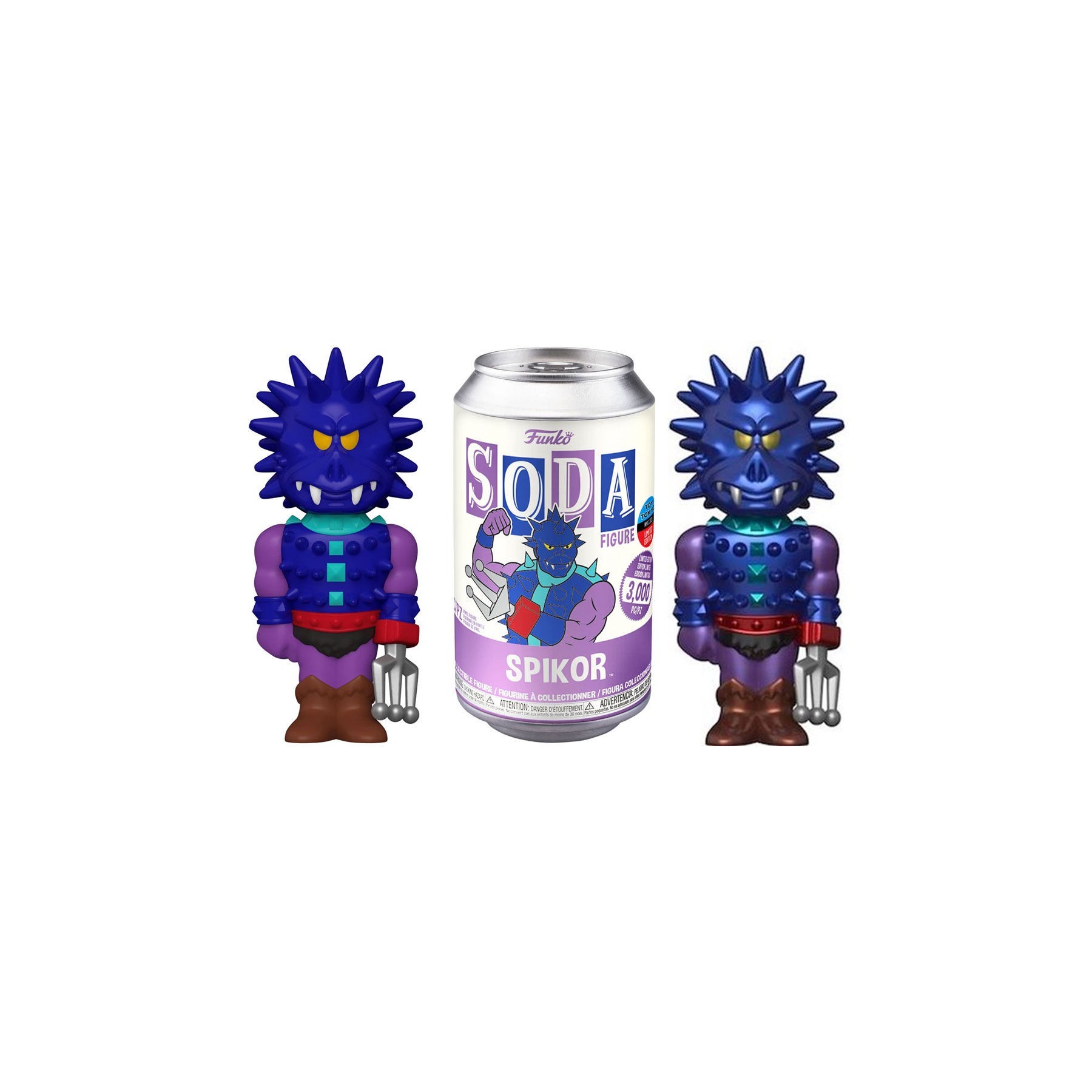 Figura Vinyl SODA Spikor Masters del Universo 5 + 1 Chase Exclusive