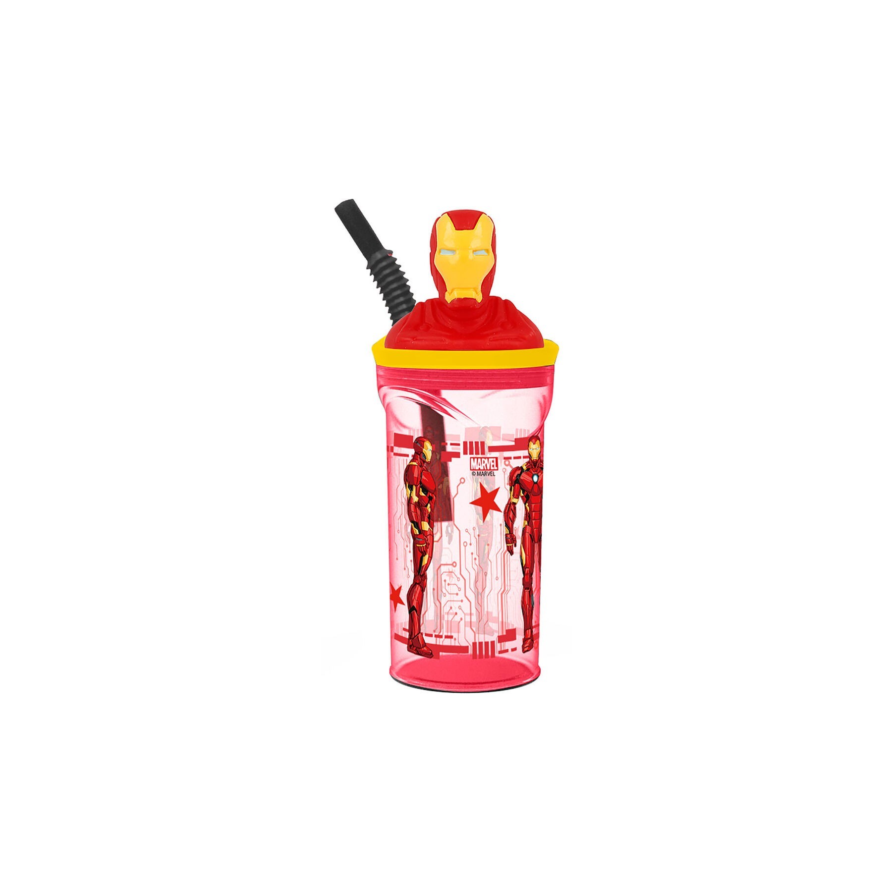 Vaso figura 3D Iron Man Marvel 360ml