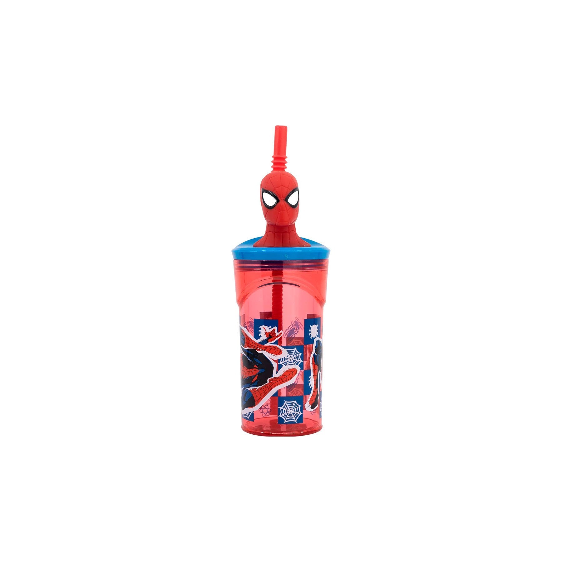 Vaso figura 3D Spiderman Marvel 360ml