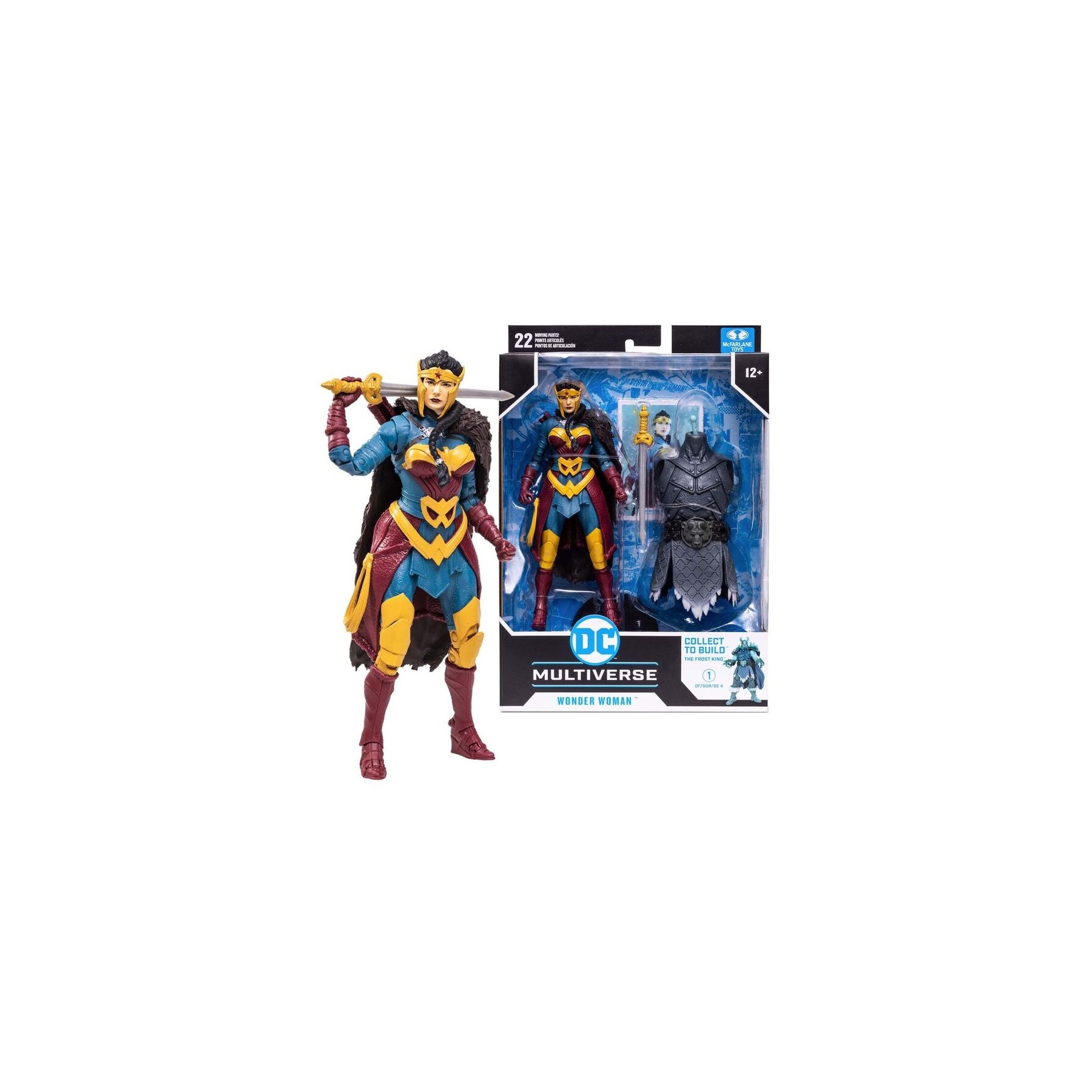 Figura Wonder Woman Endless Winter Multiverse DC Comics 18cm