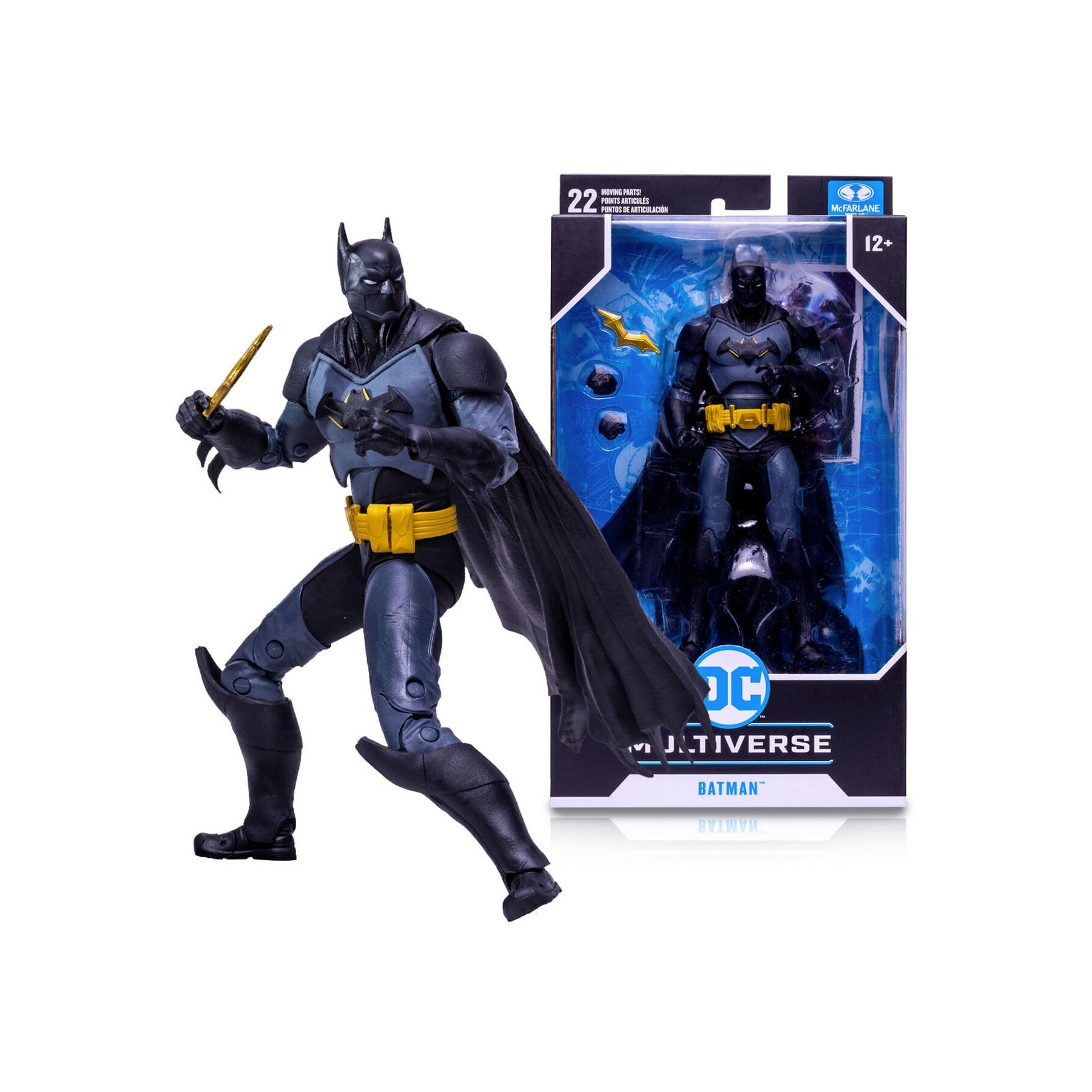 Figura Batman Multiverse DC Comics 18cm