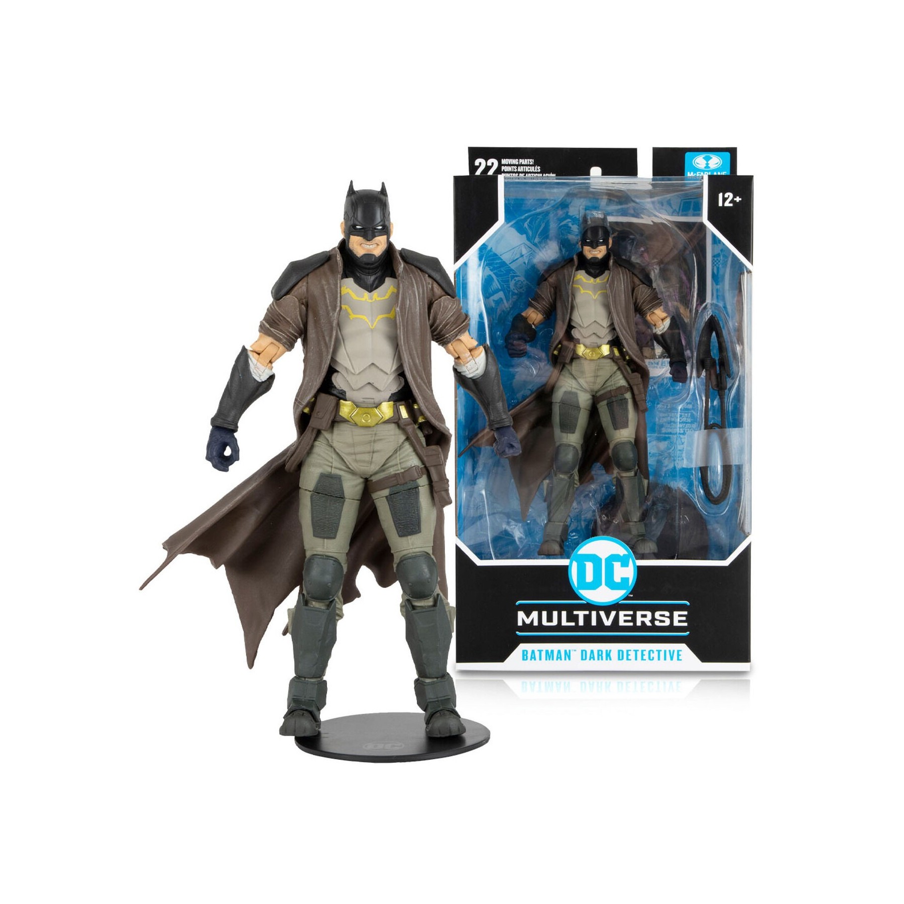 Figura Batman Dark Detective Multiverse DC Comics 18cm