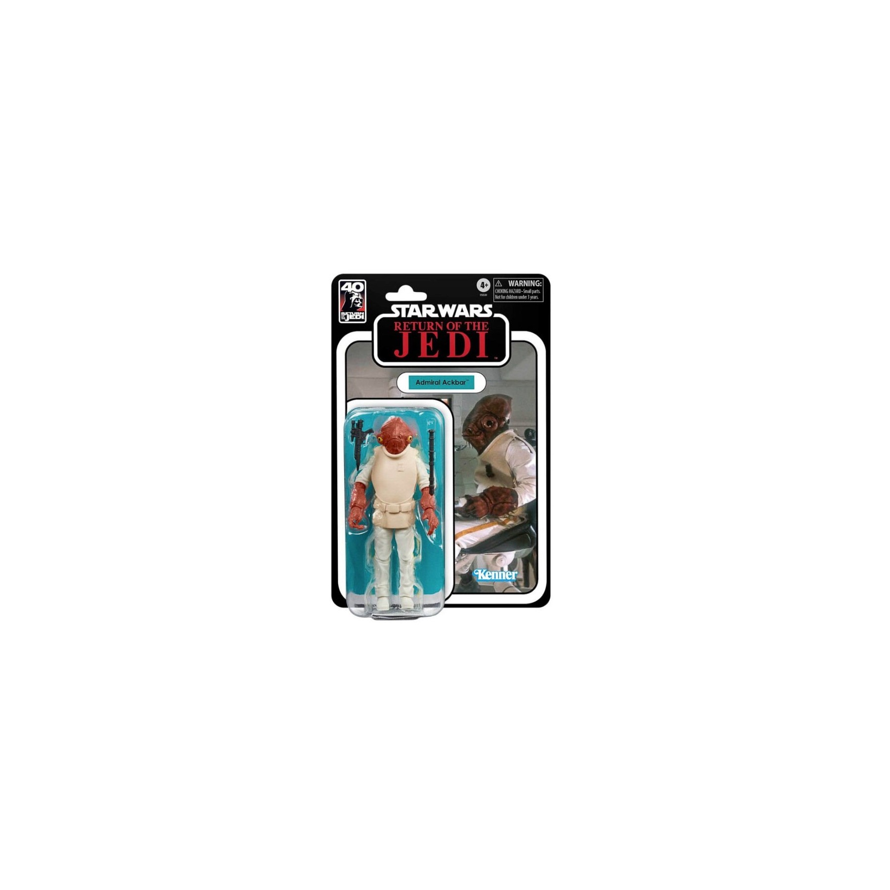 Figura Admiral Ackbar 40th Anniversary Return of the Jedi Star Wars 15cm
