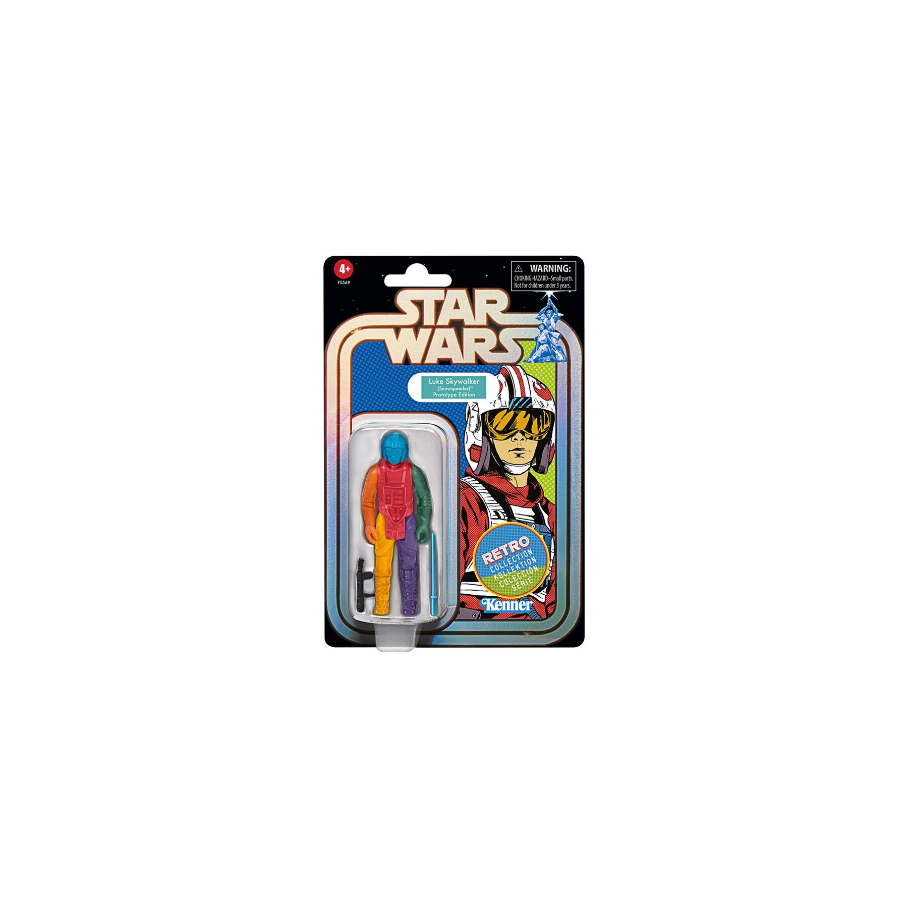 Figura Luke Skywalker Retro Colecction Star Wars 9,5cm