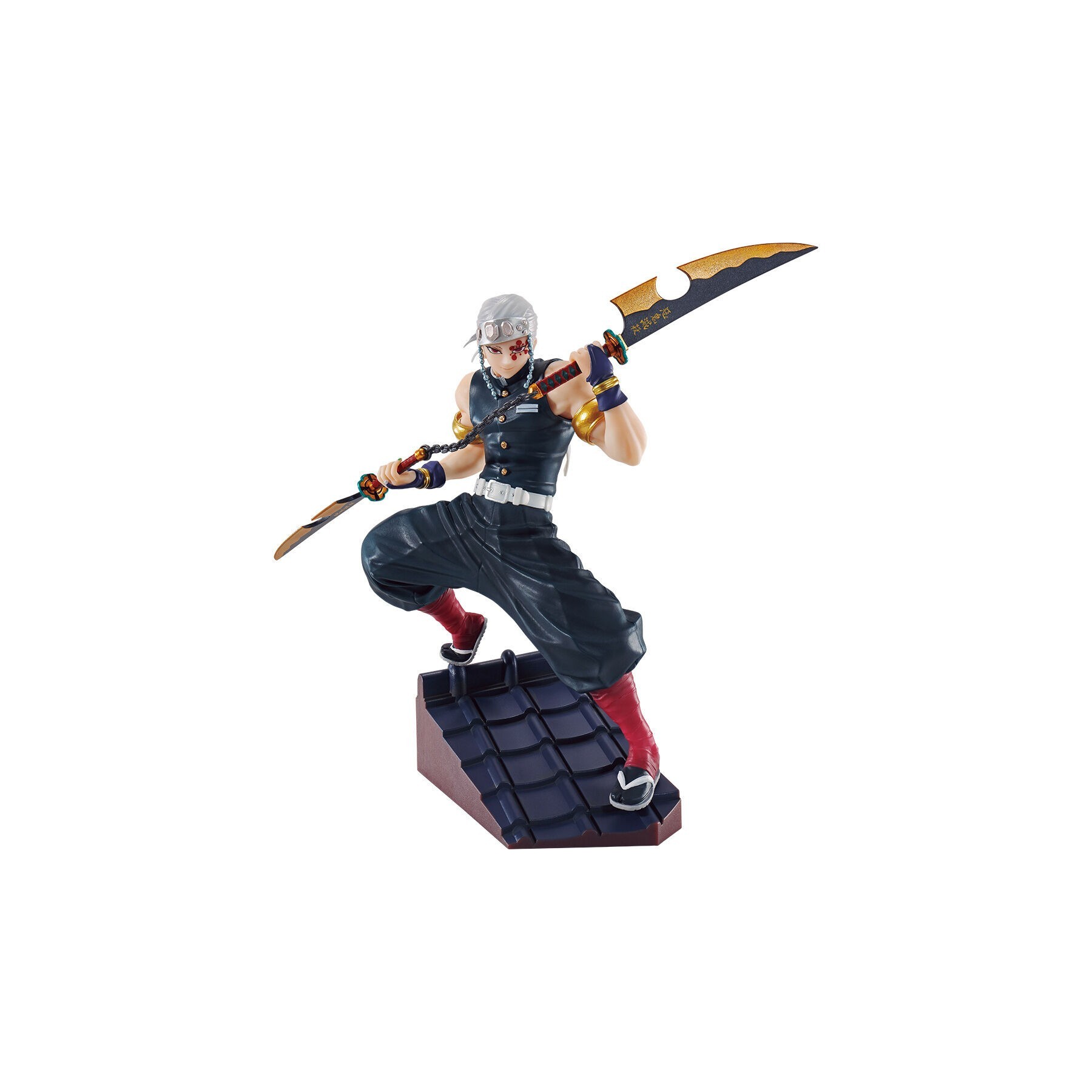 Figura Uzui Demon Demon Slayer Kimetsu No Yaiba 15cm