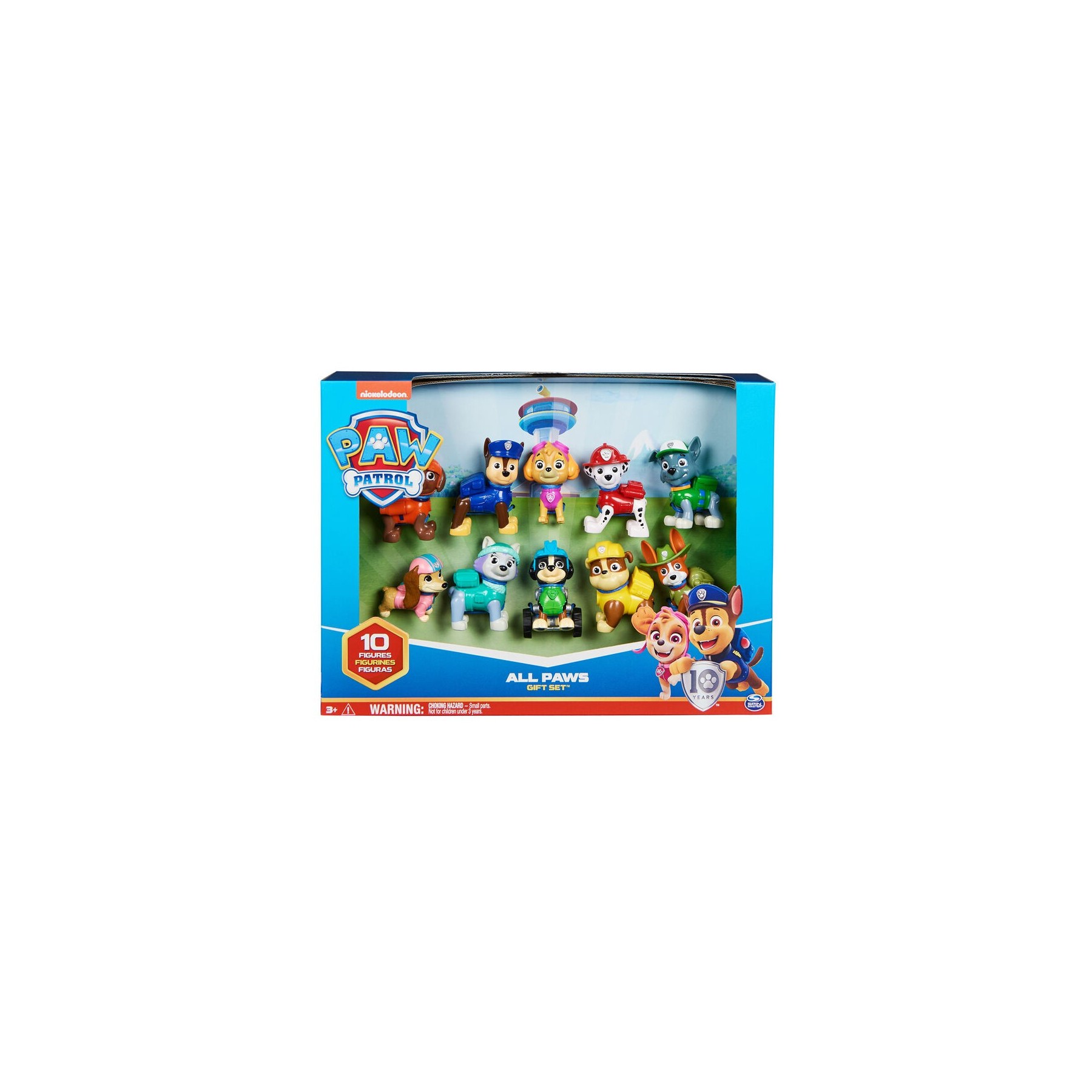 Blister 10 figuras Patrulla Canina Paw Patrol