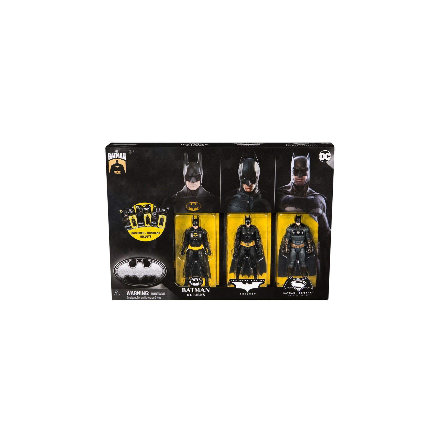 Blister 3 figuras Batman DC Comics surtido 10cm