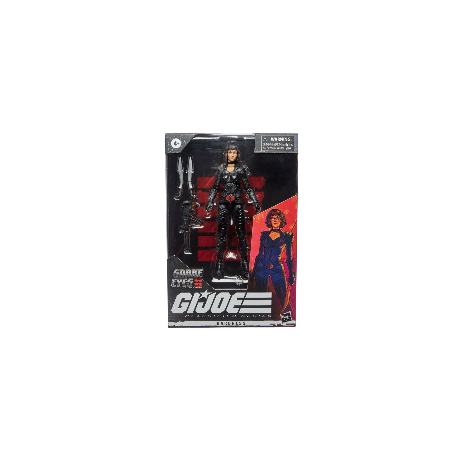 Figura Baronesa 19 G.I. Joe Classified Series - Snake Eyes: G.I. Joe Origins 15cm