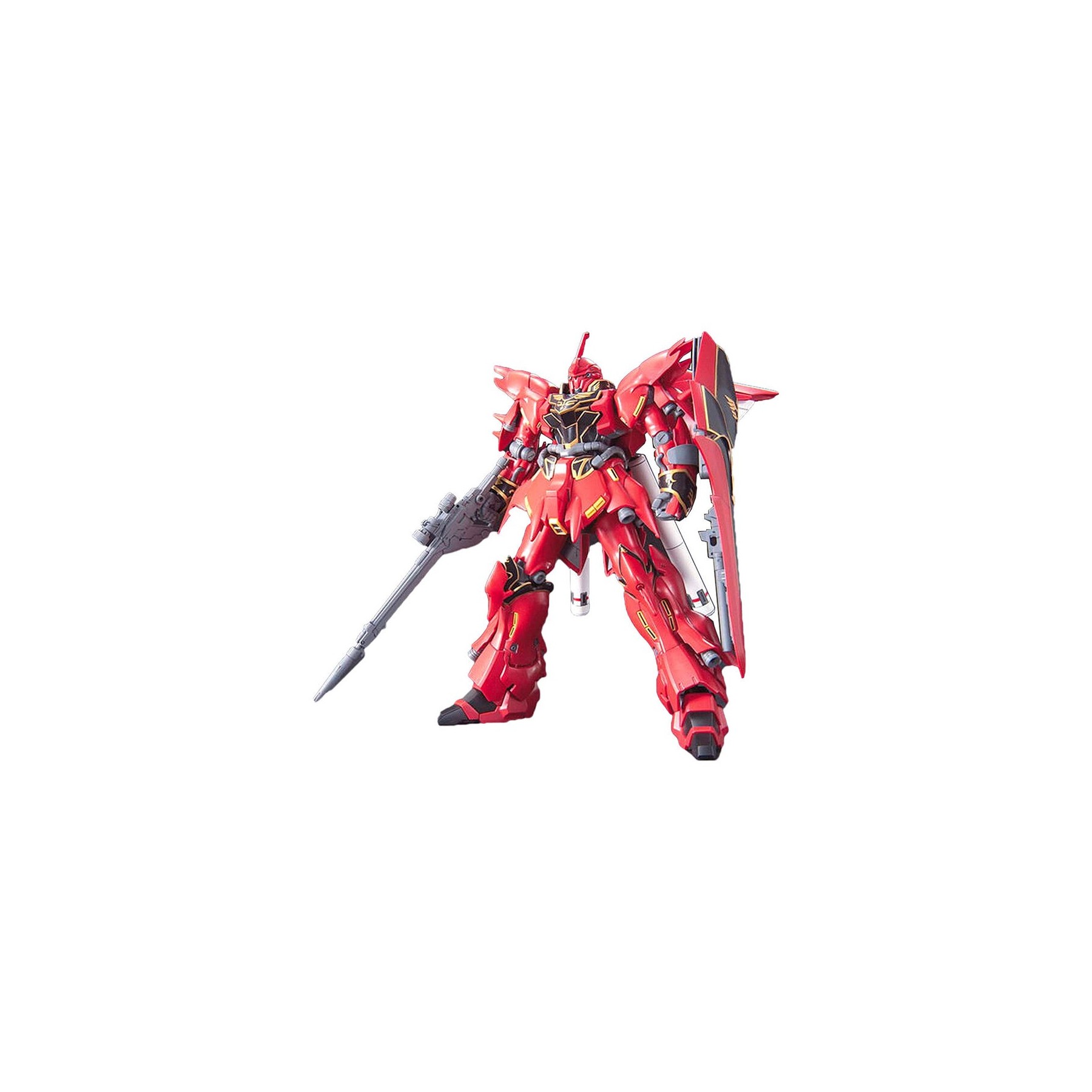 Figura Model Kit MSN-06S Sinanju Mobile Suit Gundam Unicorn 13cm