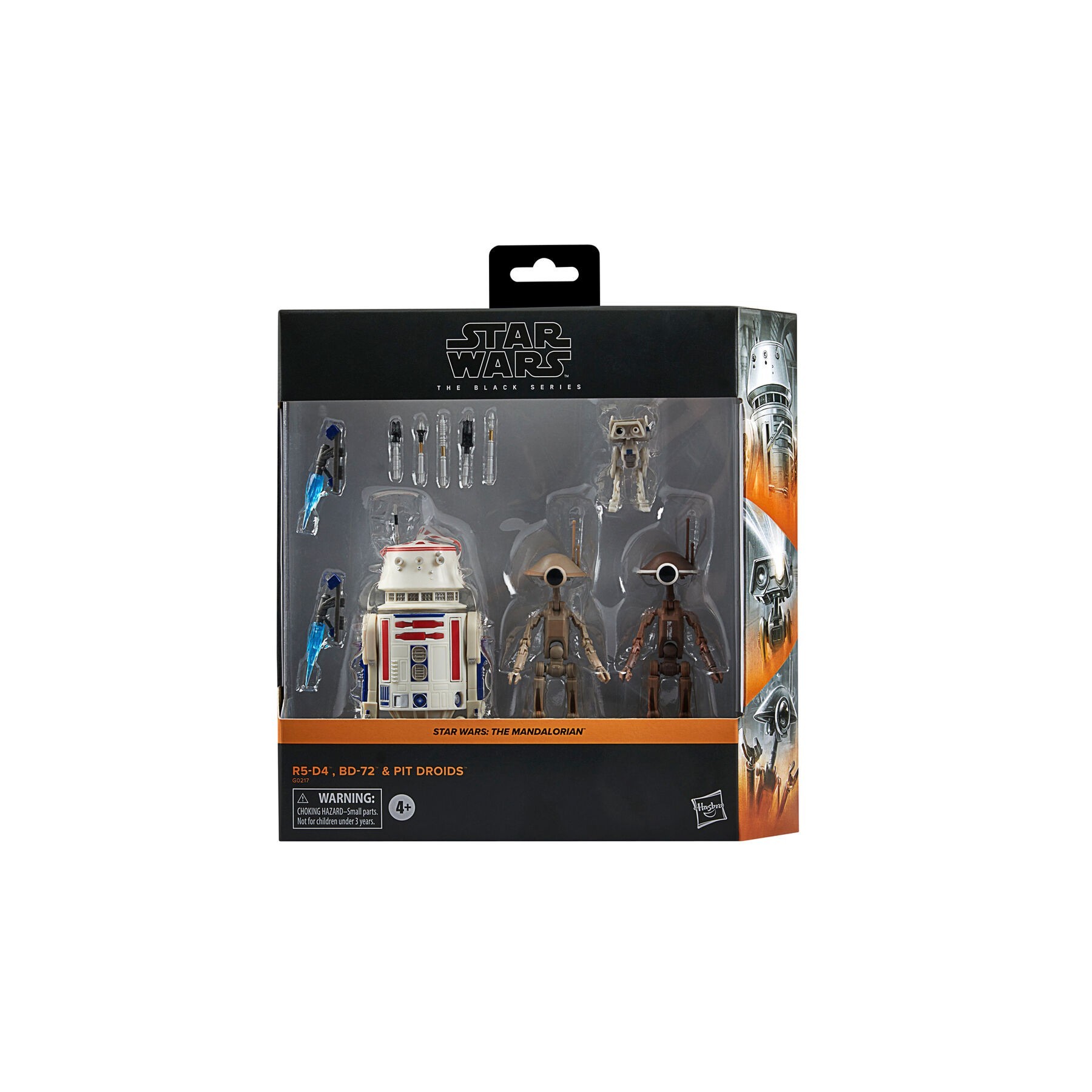 Blister figuras R5-D4 BD-72 & Pit Droids The Mandalorian Star Wars 15cm