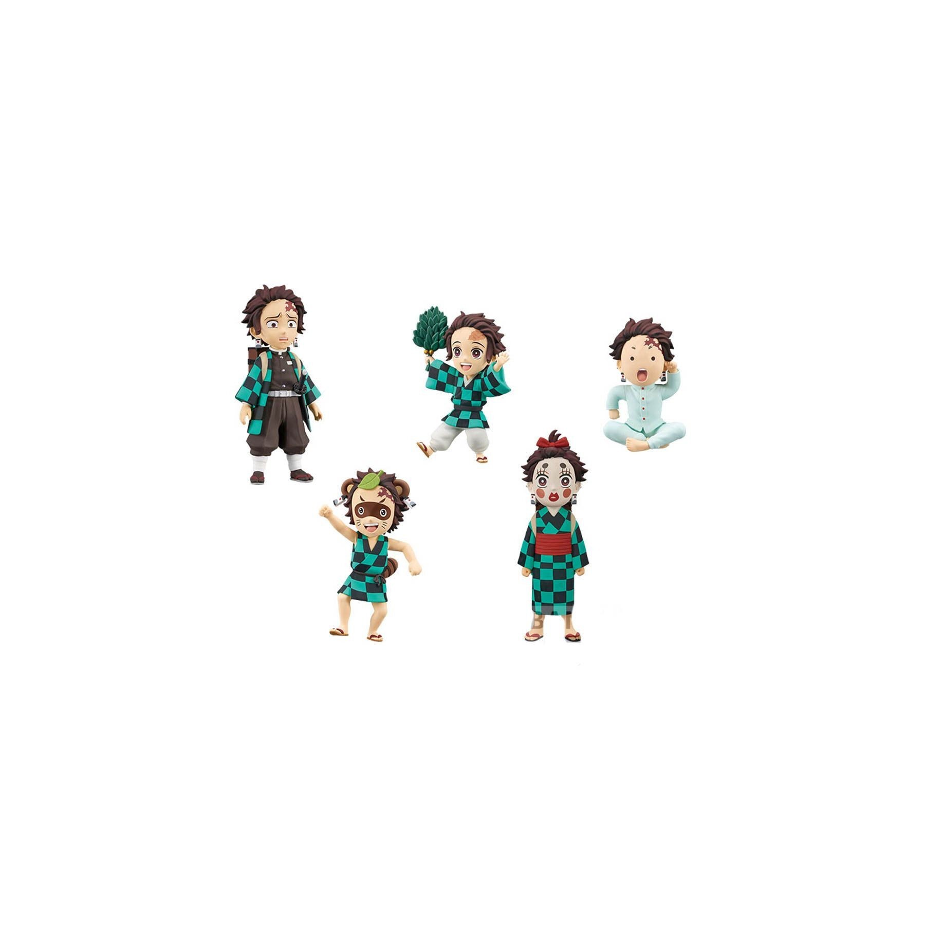 Figura Tanjiro Kamado Demon Slayer Kimetsu no Yaiba 7cm surtido