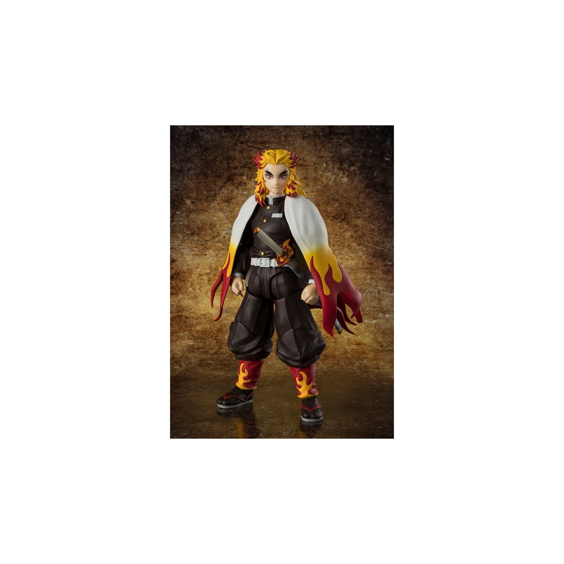 Figura S.H. Figuarts Kyojuro Rengoku Demon Slayer Kimetsu no Yaiba 15cm