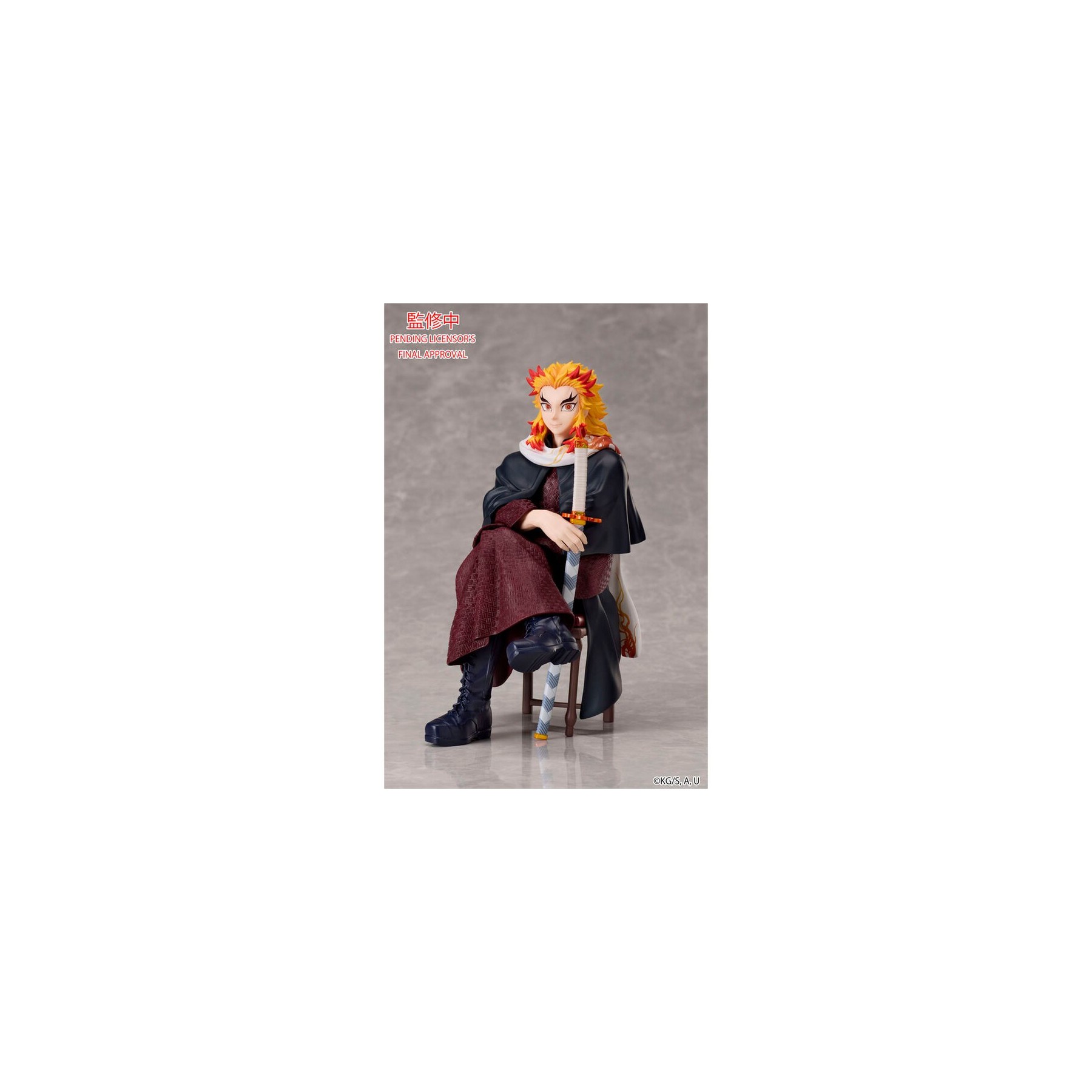 Figura Kyojuro Rengoku Demon Slayer Kimetsu no Yaiba 16,5cm