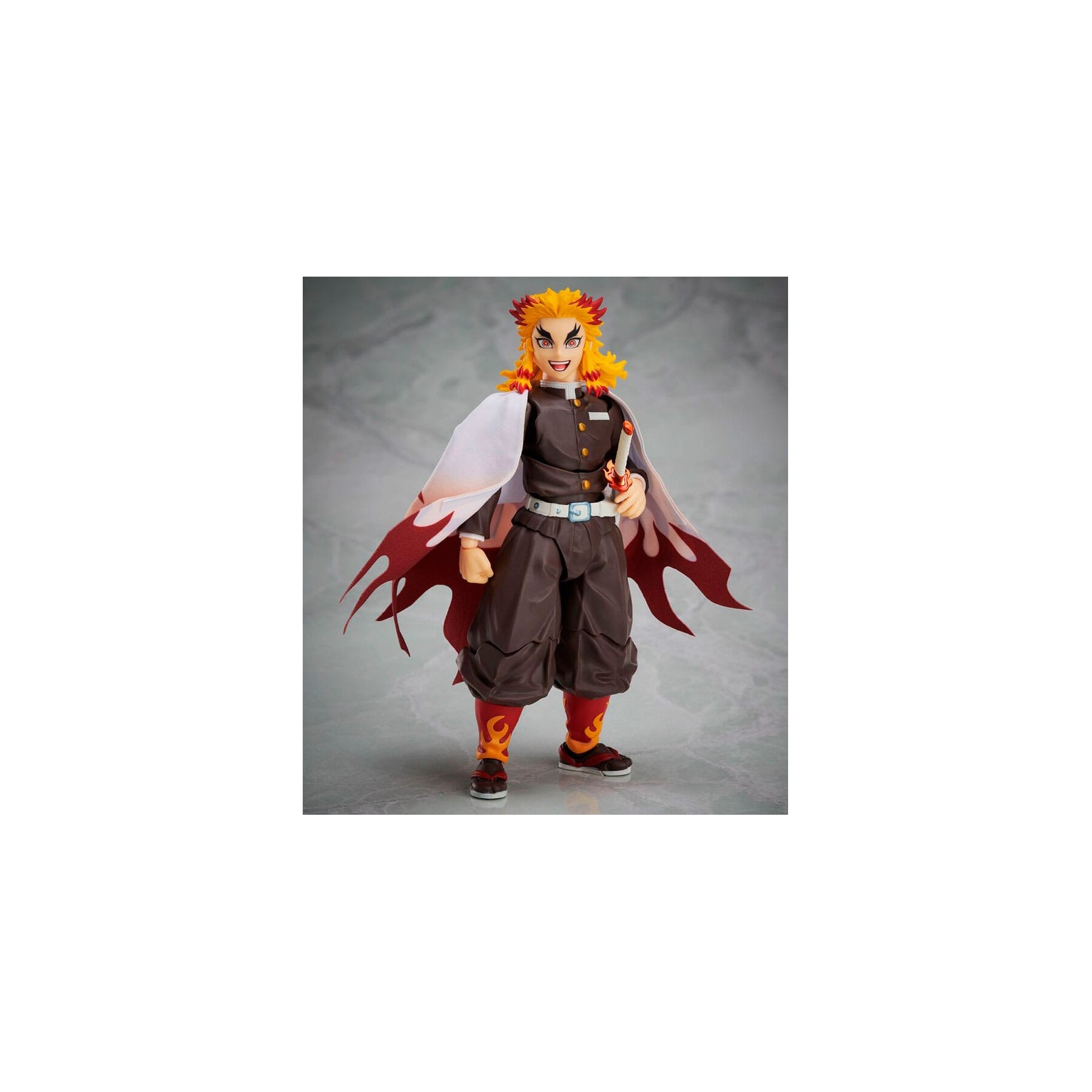 Figura Kyojuro Rengoku Demon Slayer Kimetsu no Yaiba 14cm