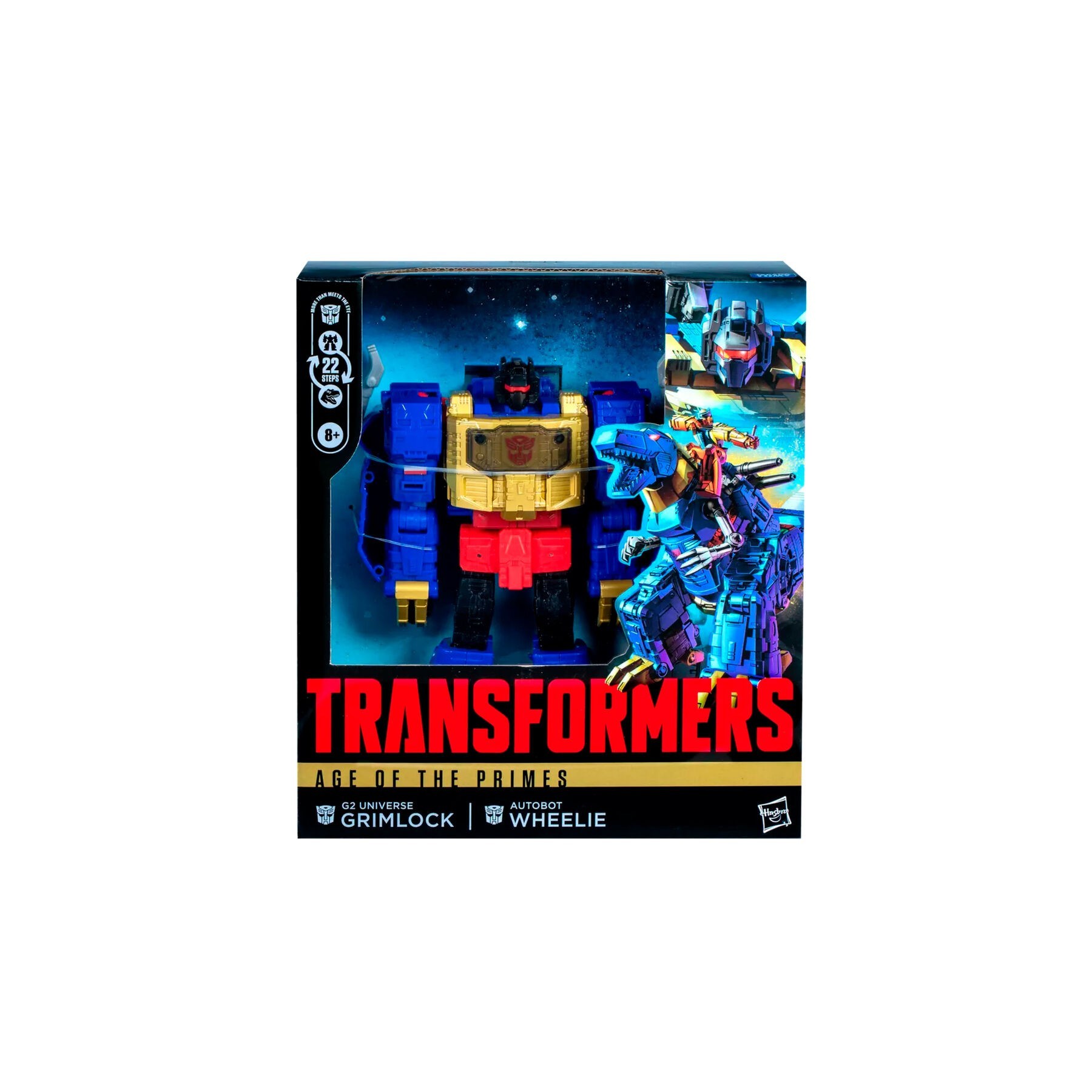 Figura G2 Universe Grimlock Autobot Wheelie Age of the Primes Transformers 19cm