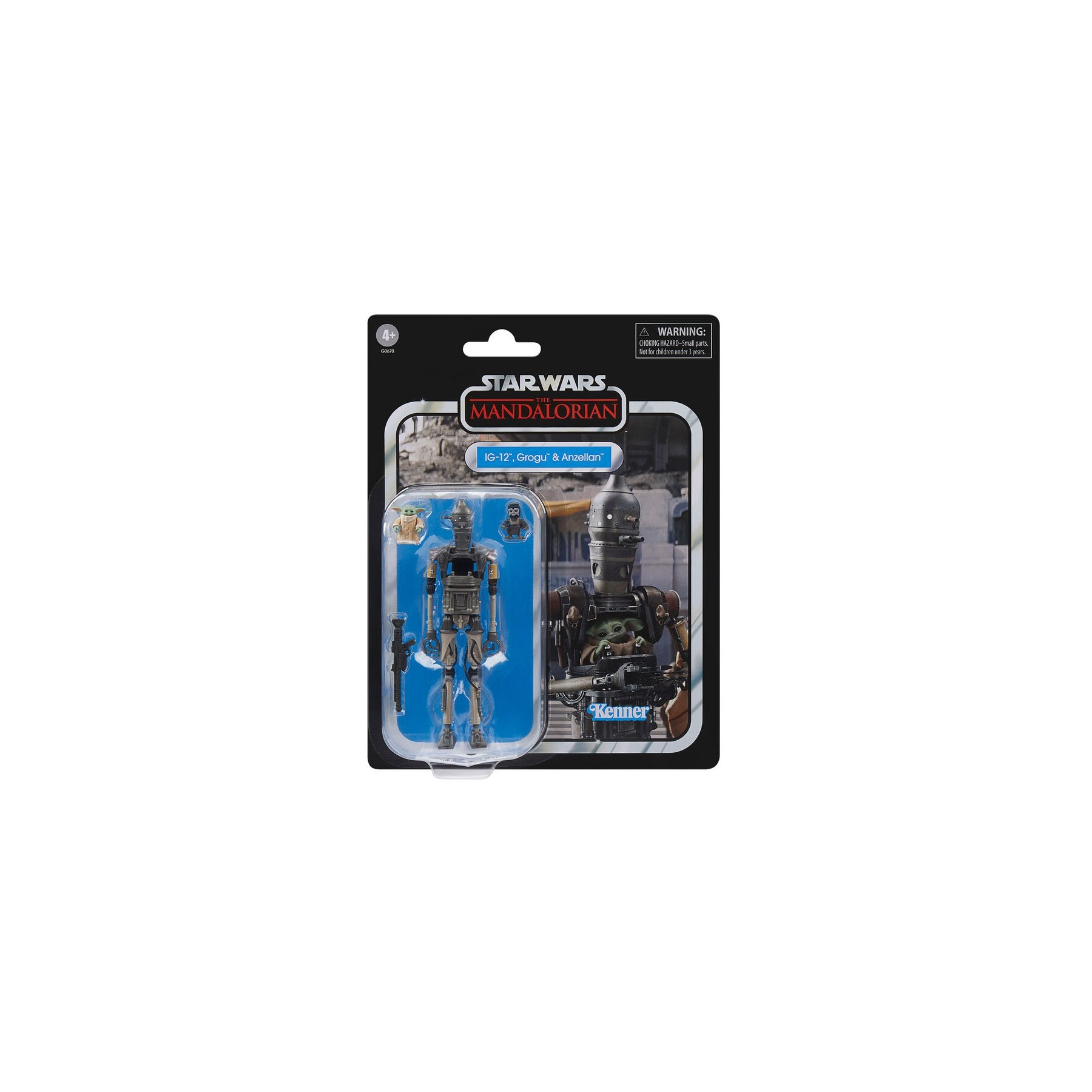 Figura IG-12 Grogu & Anzellan The Mandalorian Star Wars 9,5cm