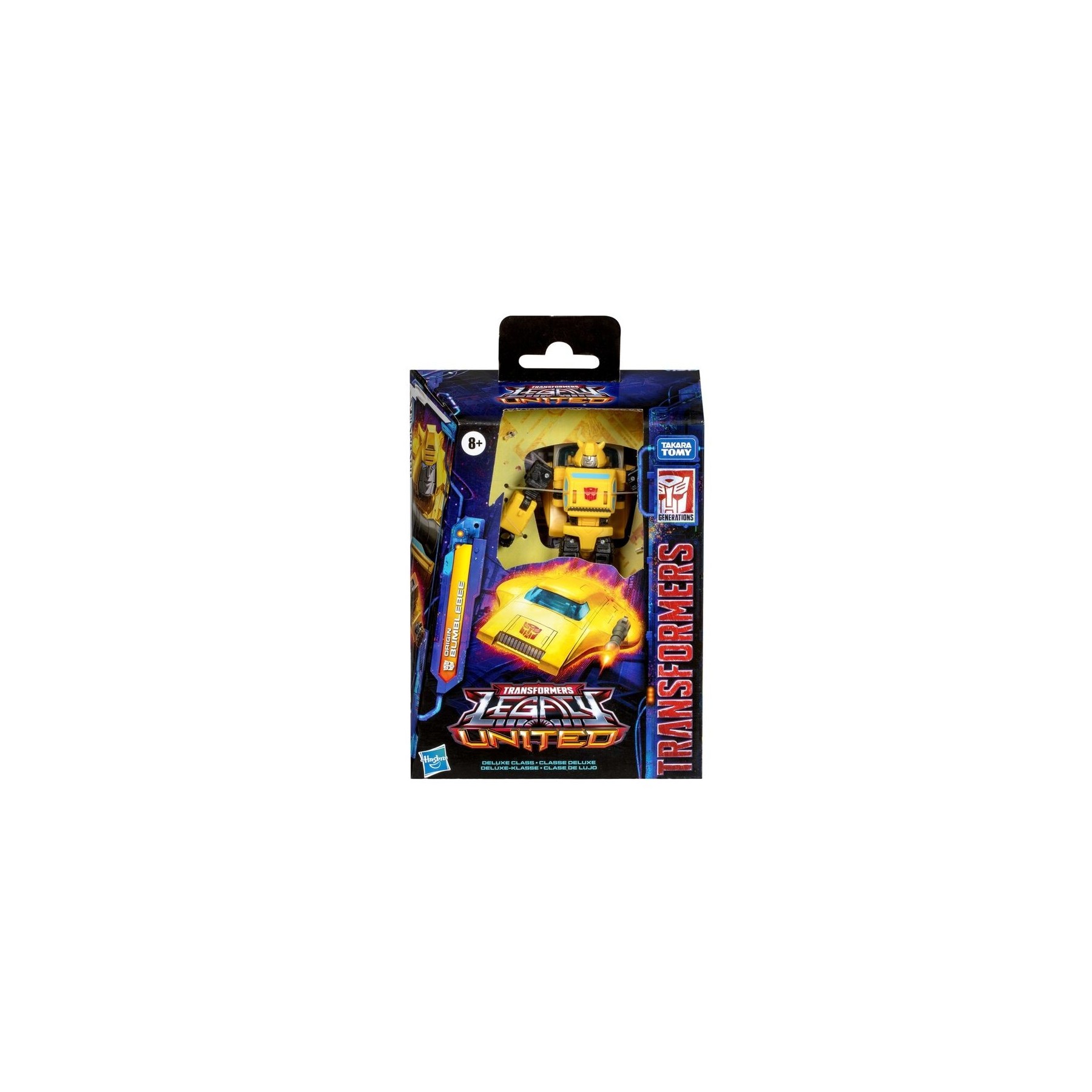 Figura Deluxe Origin Blumblebee Transformers Legacy United 14cm