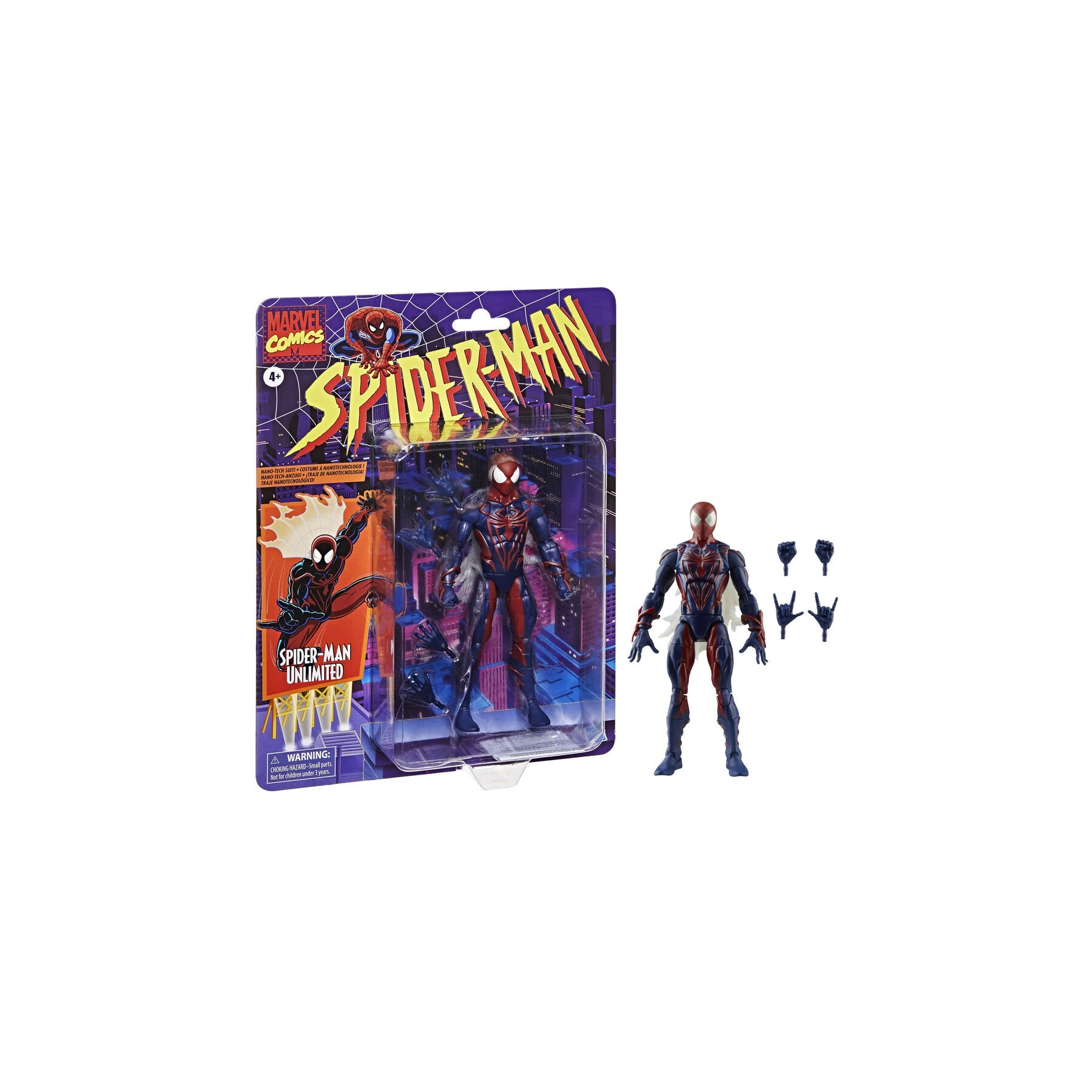Figura Spider-Man Unlimited Spiderman Marvel Comics 15cm