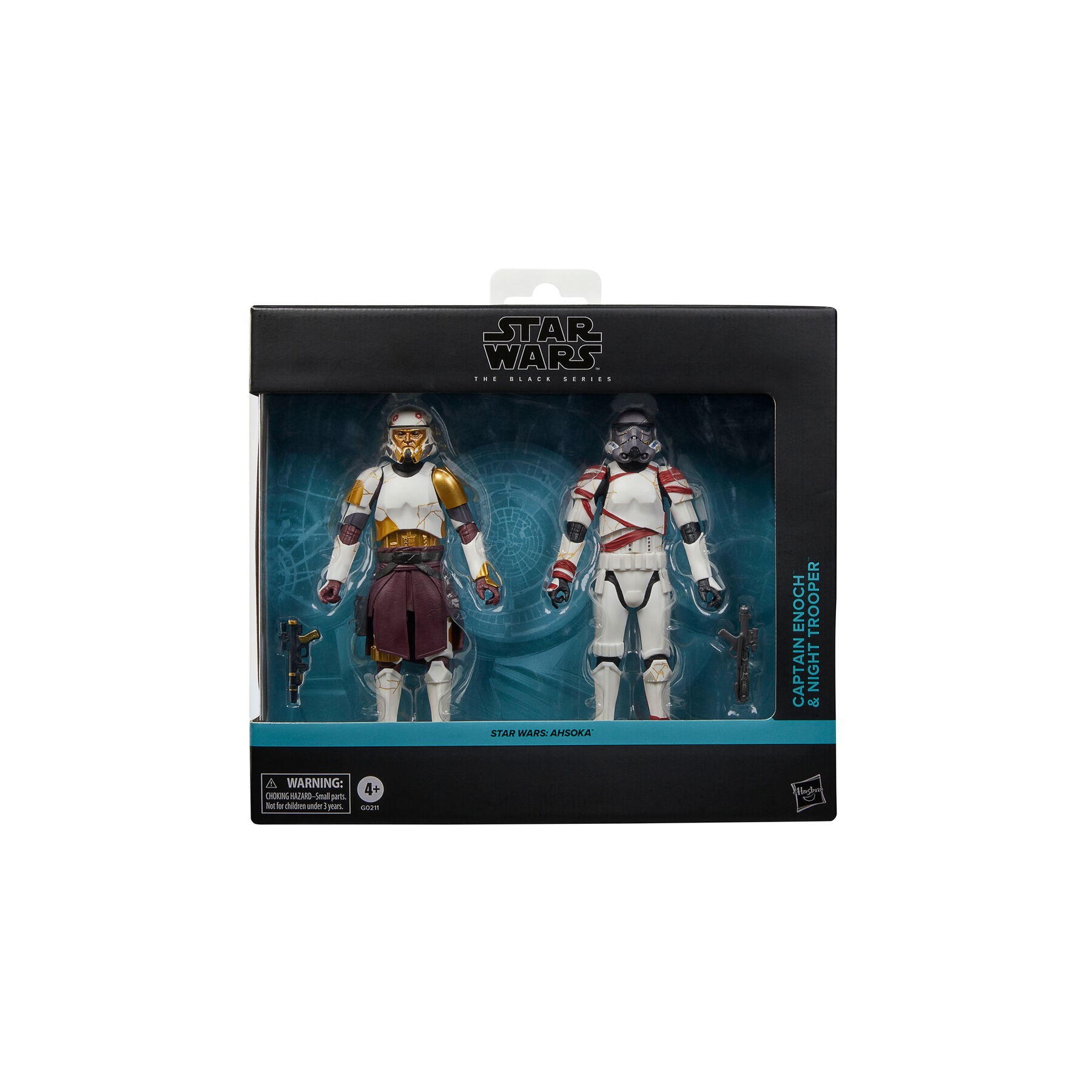 Blister 2 figuras Captain Enoch & Night Trooper Ahsoka Star Wars 15cm