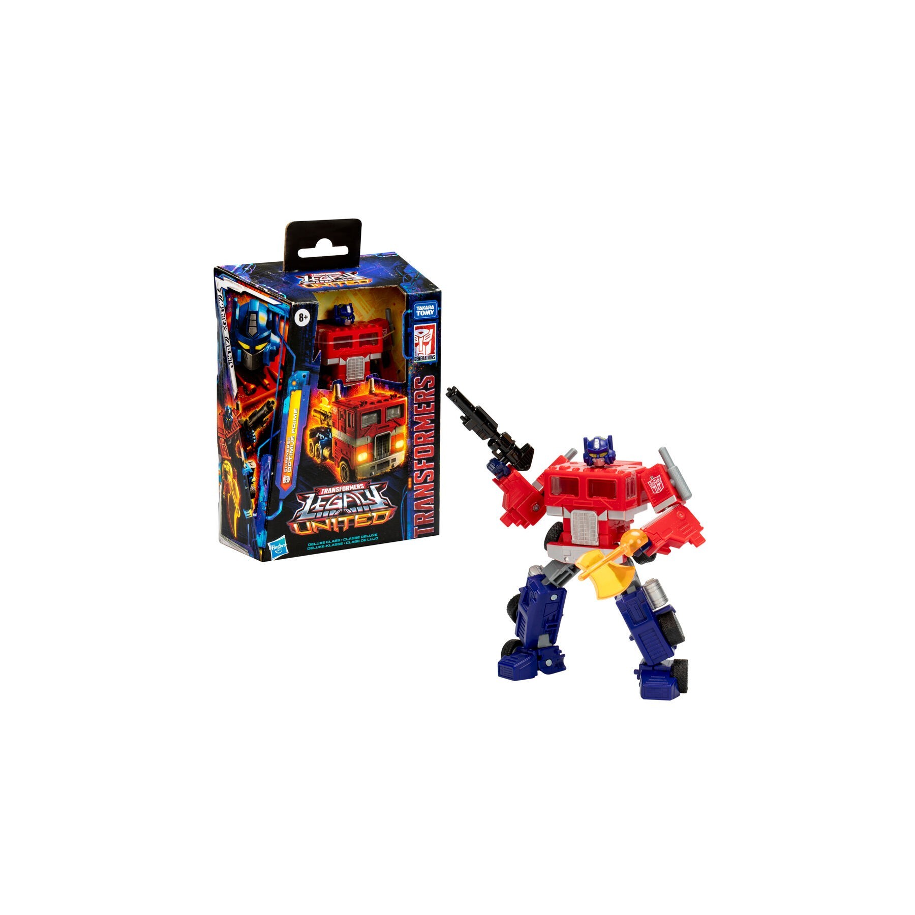 Figura Gi Universe Optimus Prime Deluxe Class Transformers Legacy United