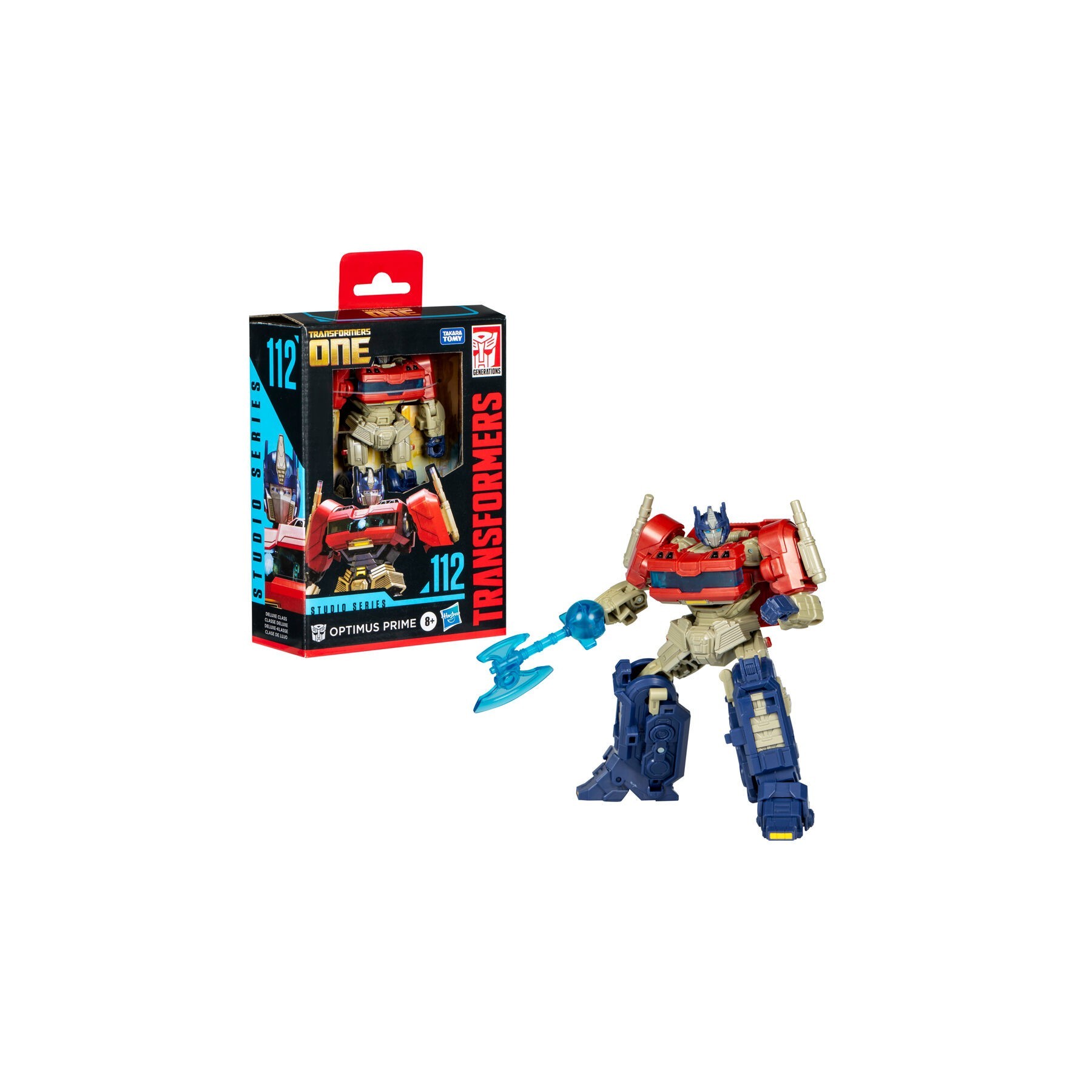 Figura Optimus Prime Deluxe Class Studio Series Transformers 11cm