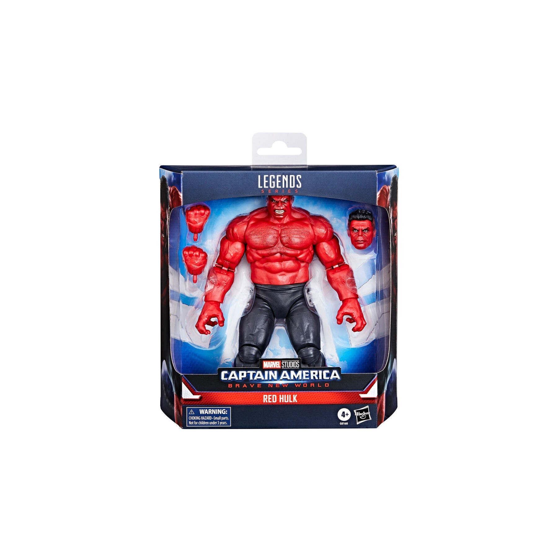 Figura Red Hullk Brave New World Capitan America Marvel 15cm