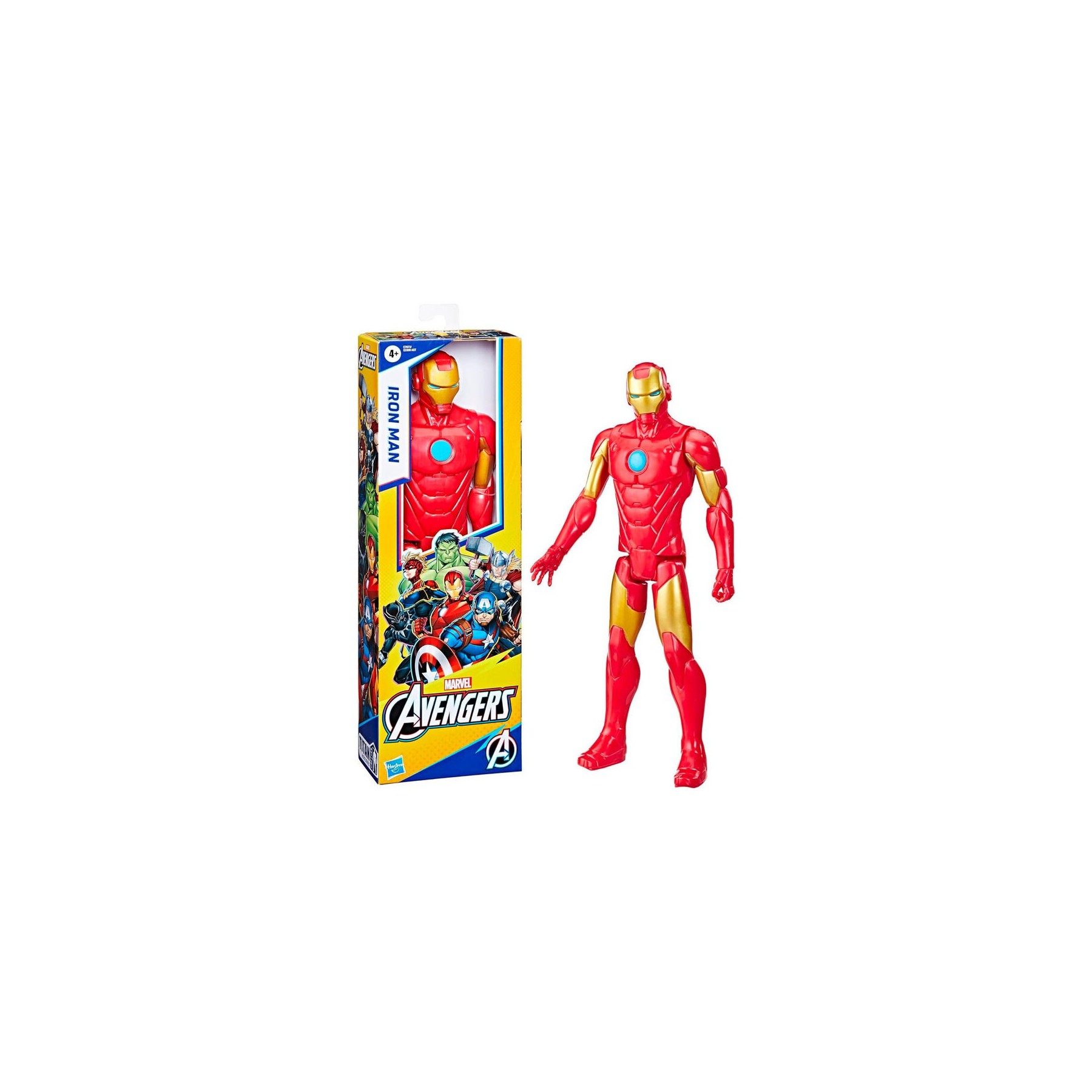 Figura Iron Man Deluxe Titan Hero Vengadores Avengers Marvel 30cm