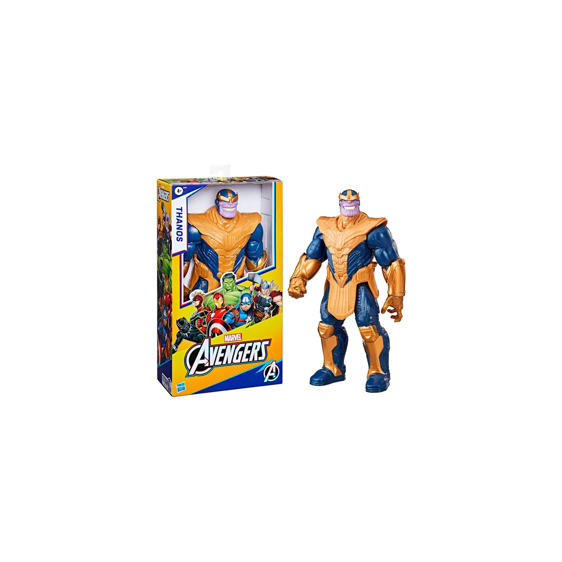 Figura Thanos Deluxe Titan Hero Vengadores Avengers Marvel 30cm