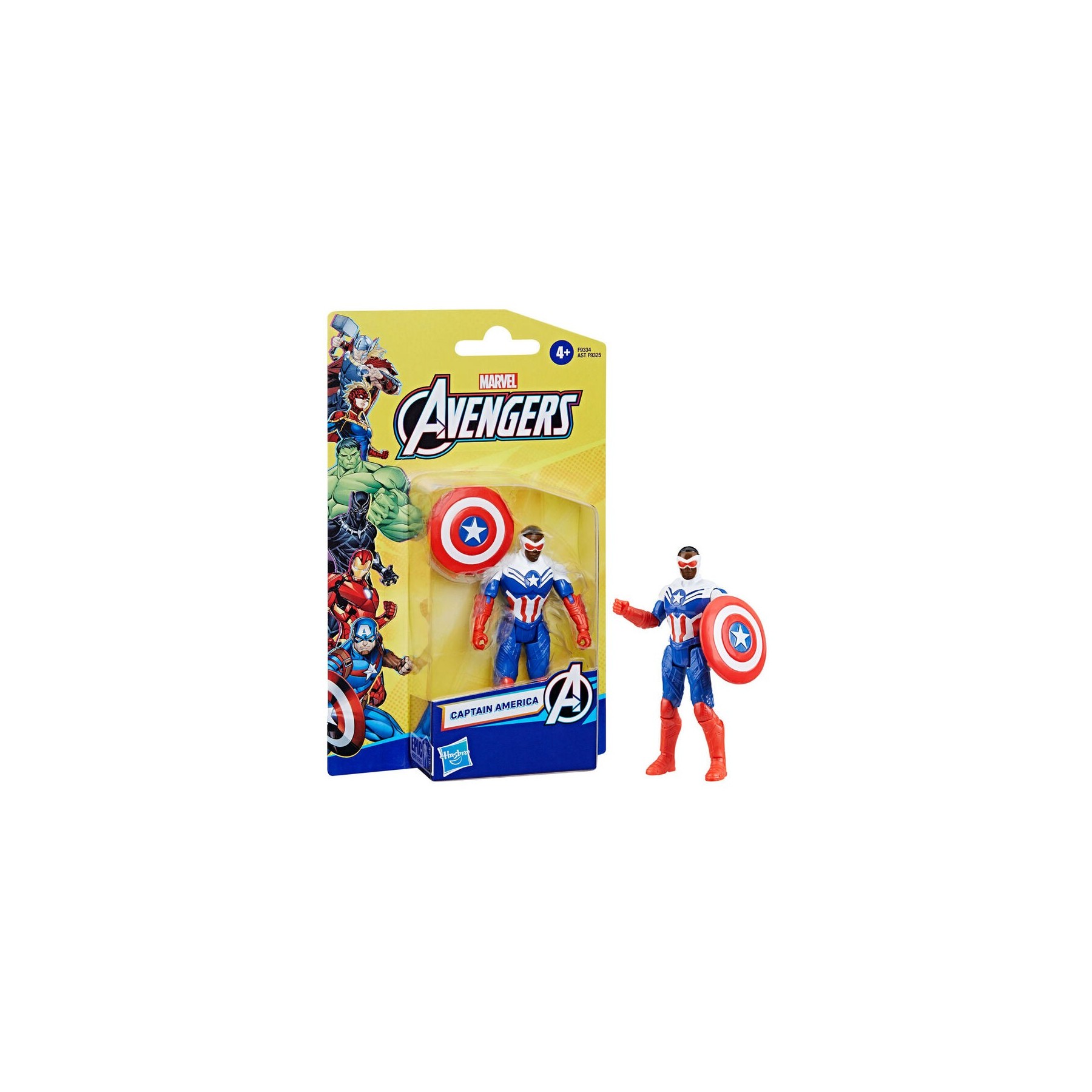Figura Capitan America Vengadores Avengers Marvel 10cm