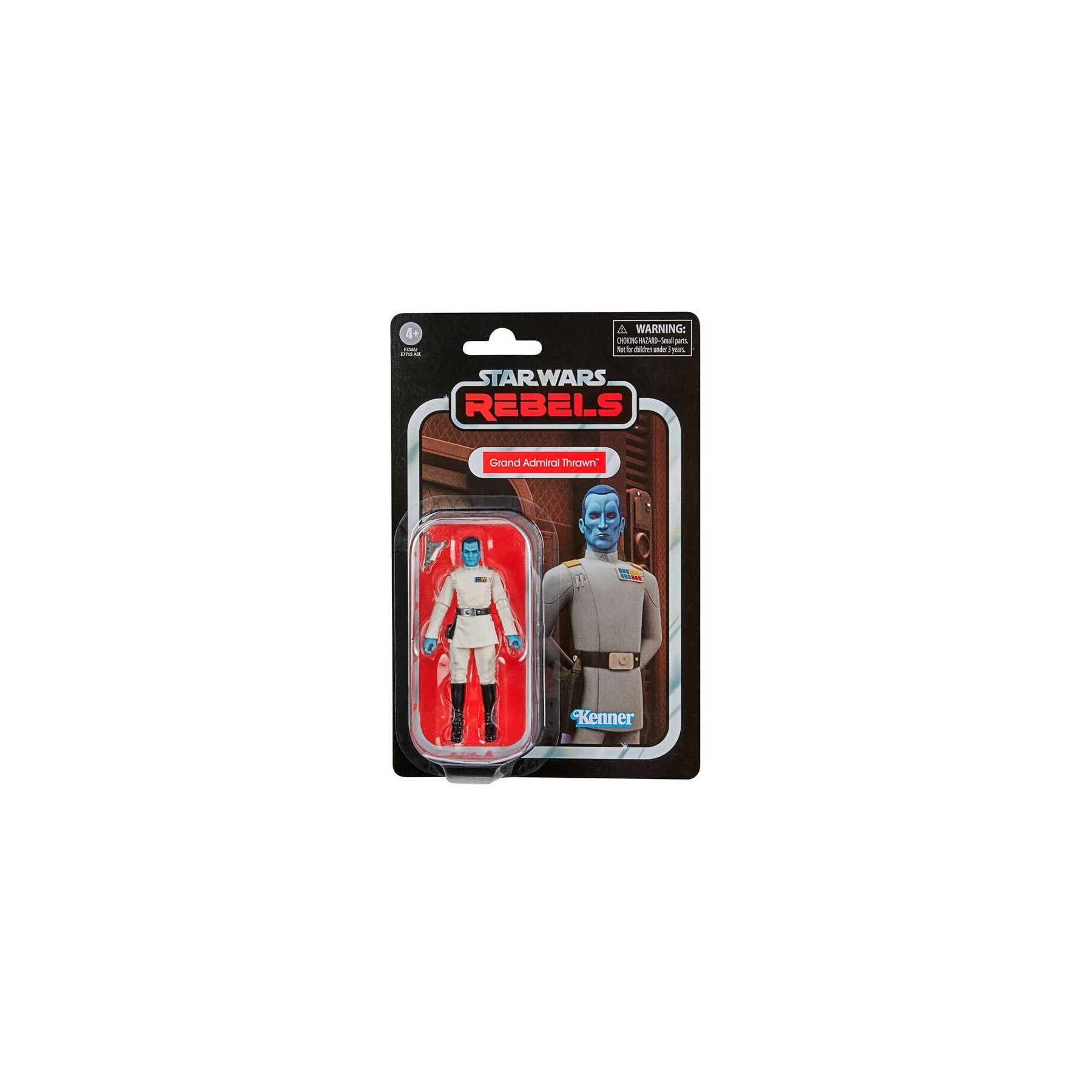 Figura Grand Admiral Thrawn Rebels Star Wars 9,5cm