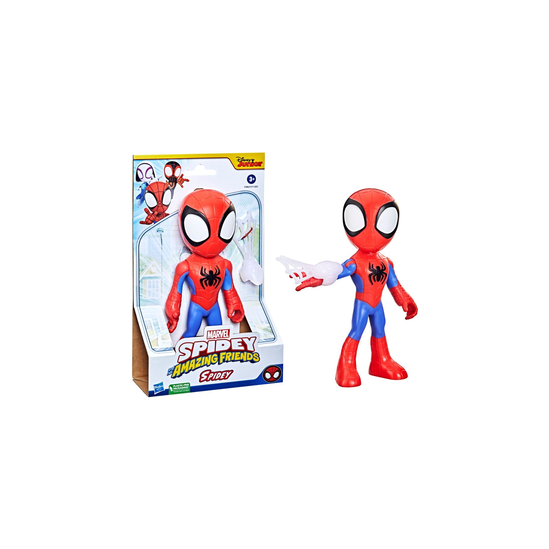Figura Spidey - Spidey and his Amazing Friends Marvel 22cm