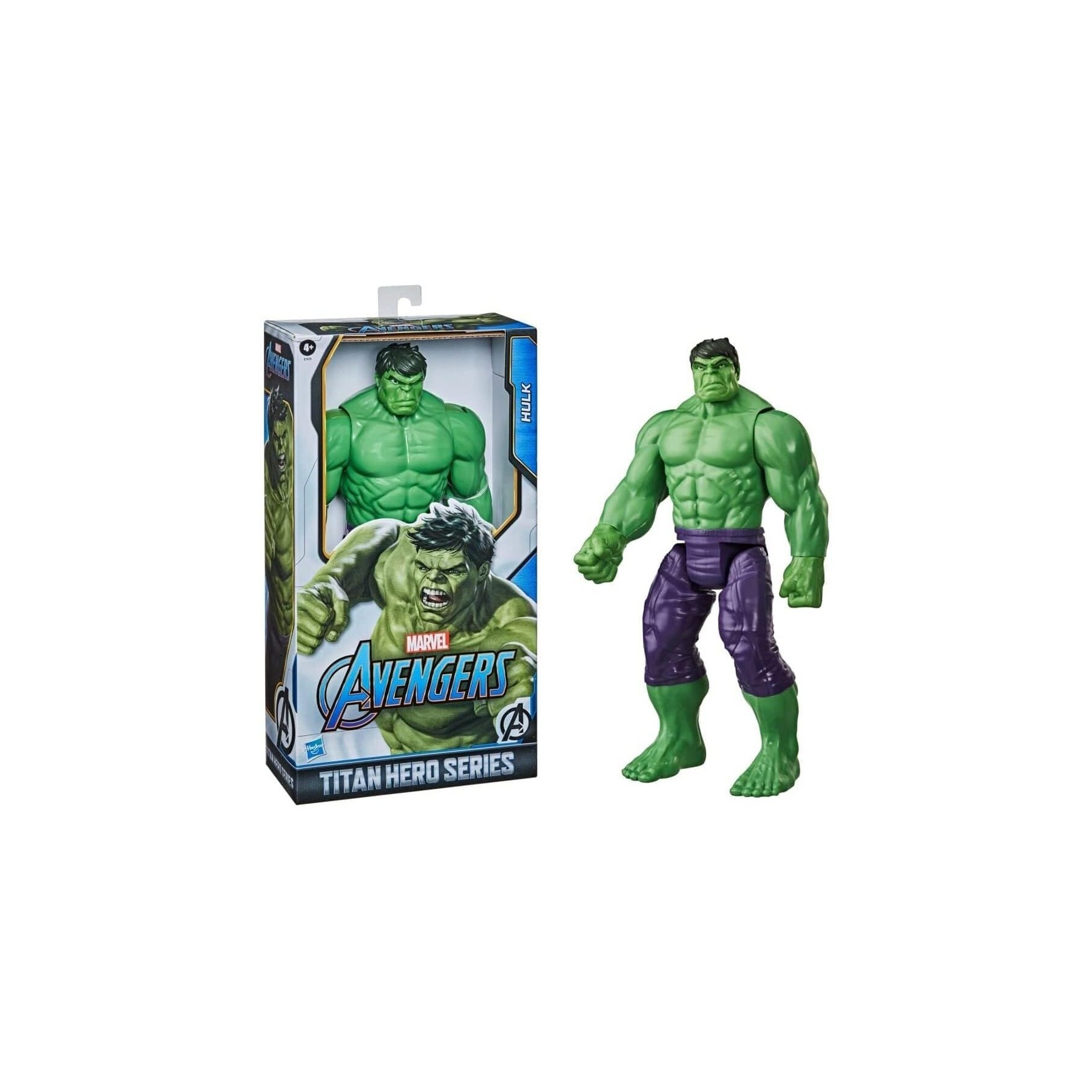 Figura Titan Hero Hulk Marvel 30cm