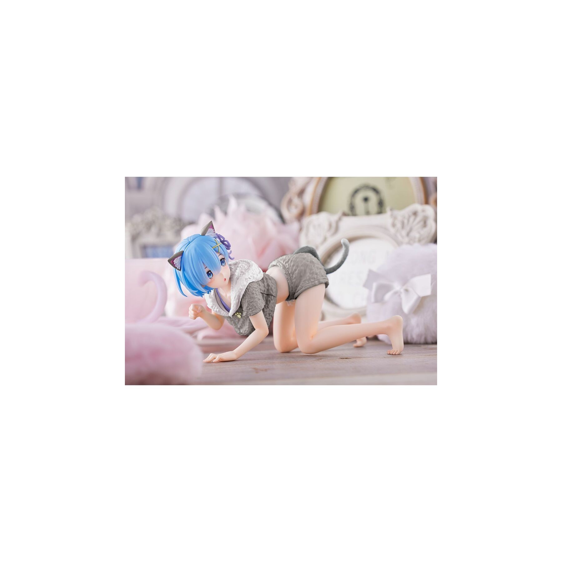 Figura Rem Cat Roomwear Renewal ED. Desktop Cute Re:Zero Starting Life in Another World 13cm