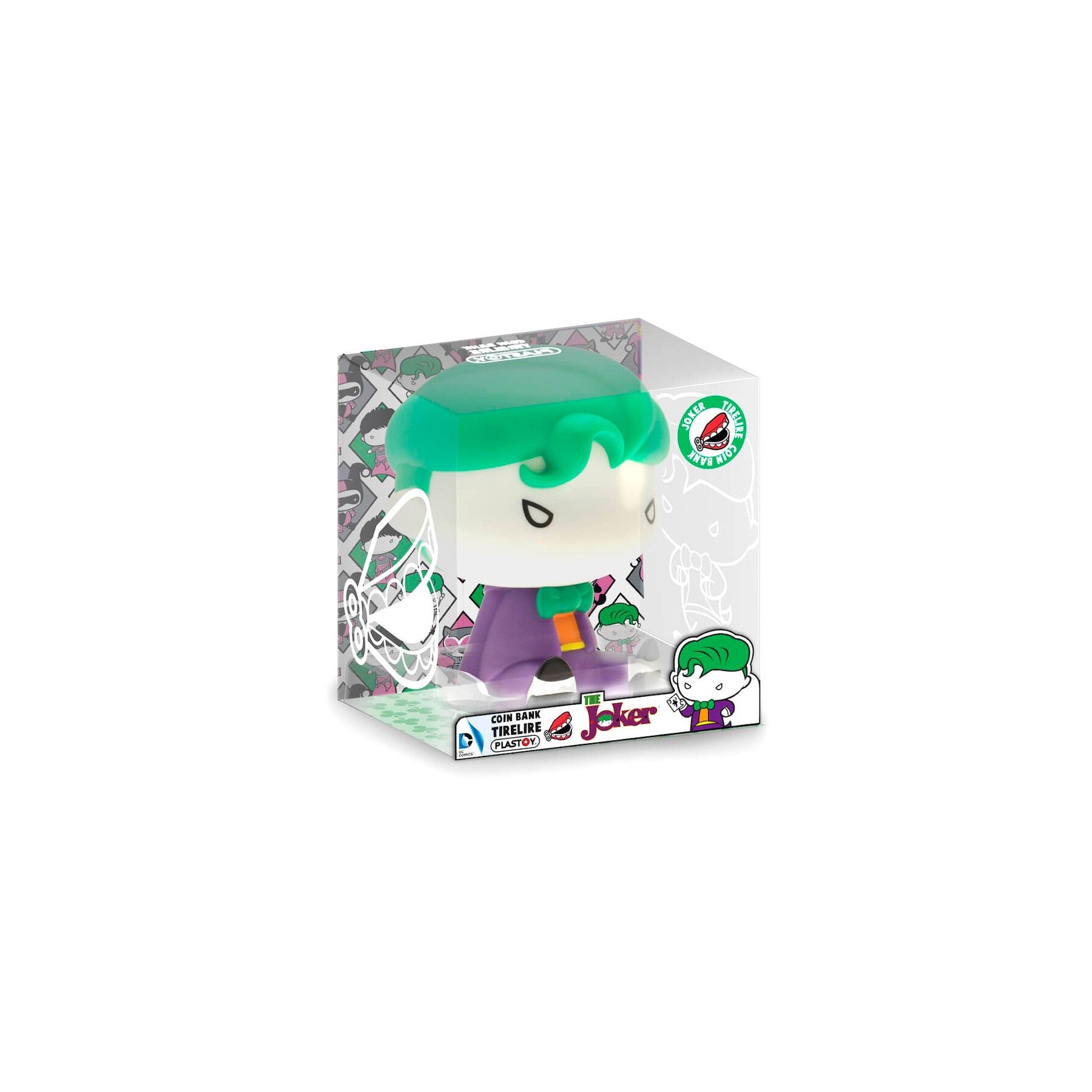 Figura hucha Chibi Joker Liga de la Justicia DC Comics 17cm