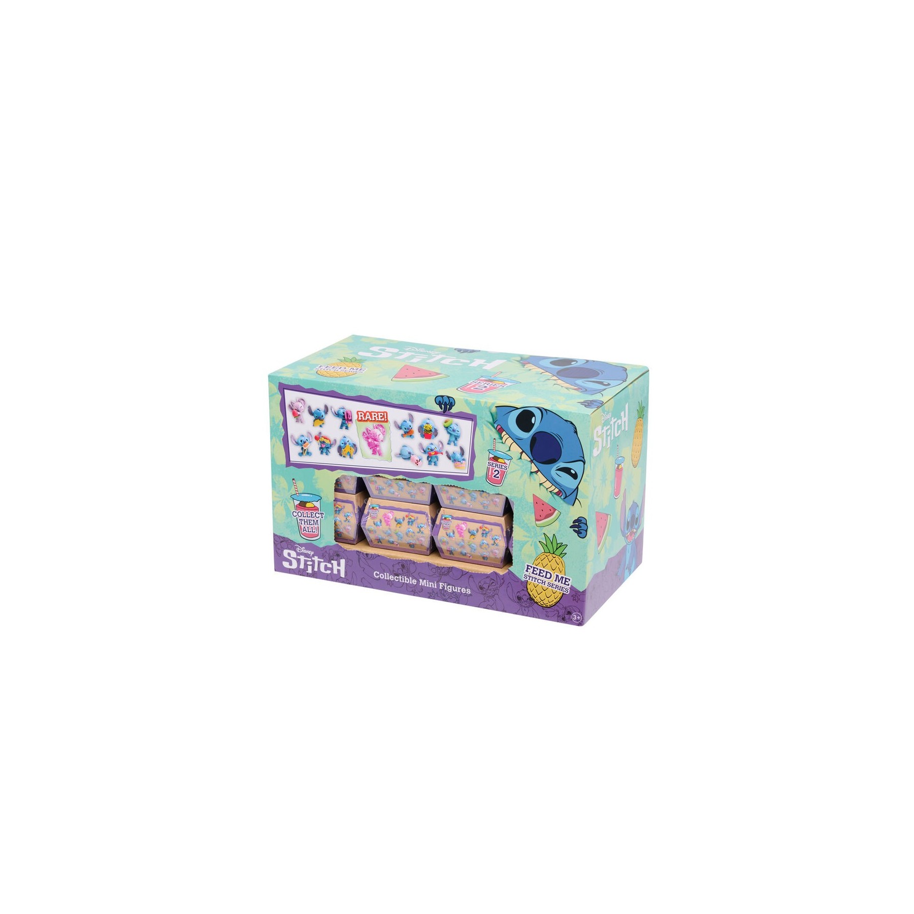 Figura Stitch Burguer Disney 5cm surtido