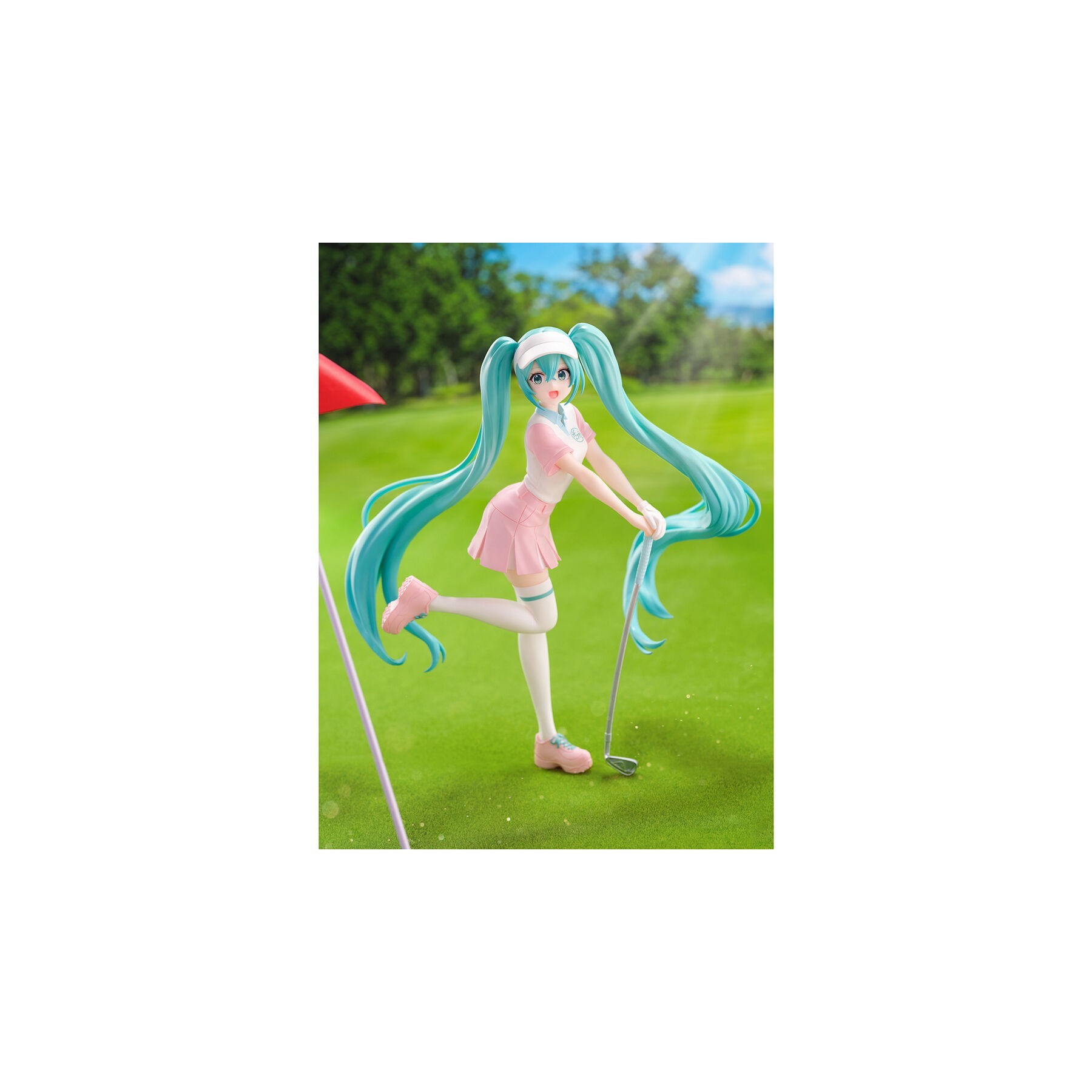 Figura Holiday Memories Golf Hatsune Miku 20cm