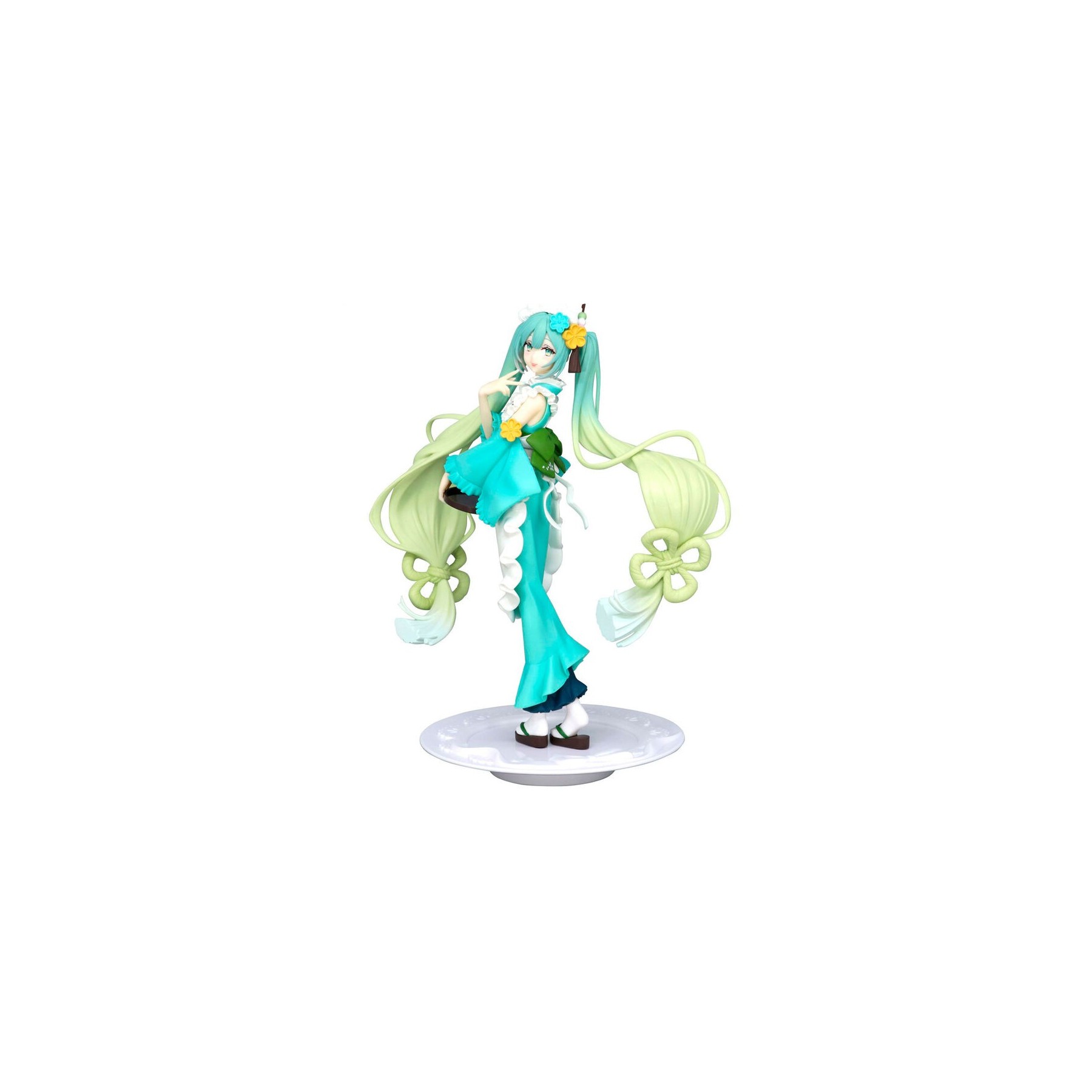 Figura Hatsune Miku Matcha Green Tea Parfait Mint Hatsune Miku 21cm